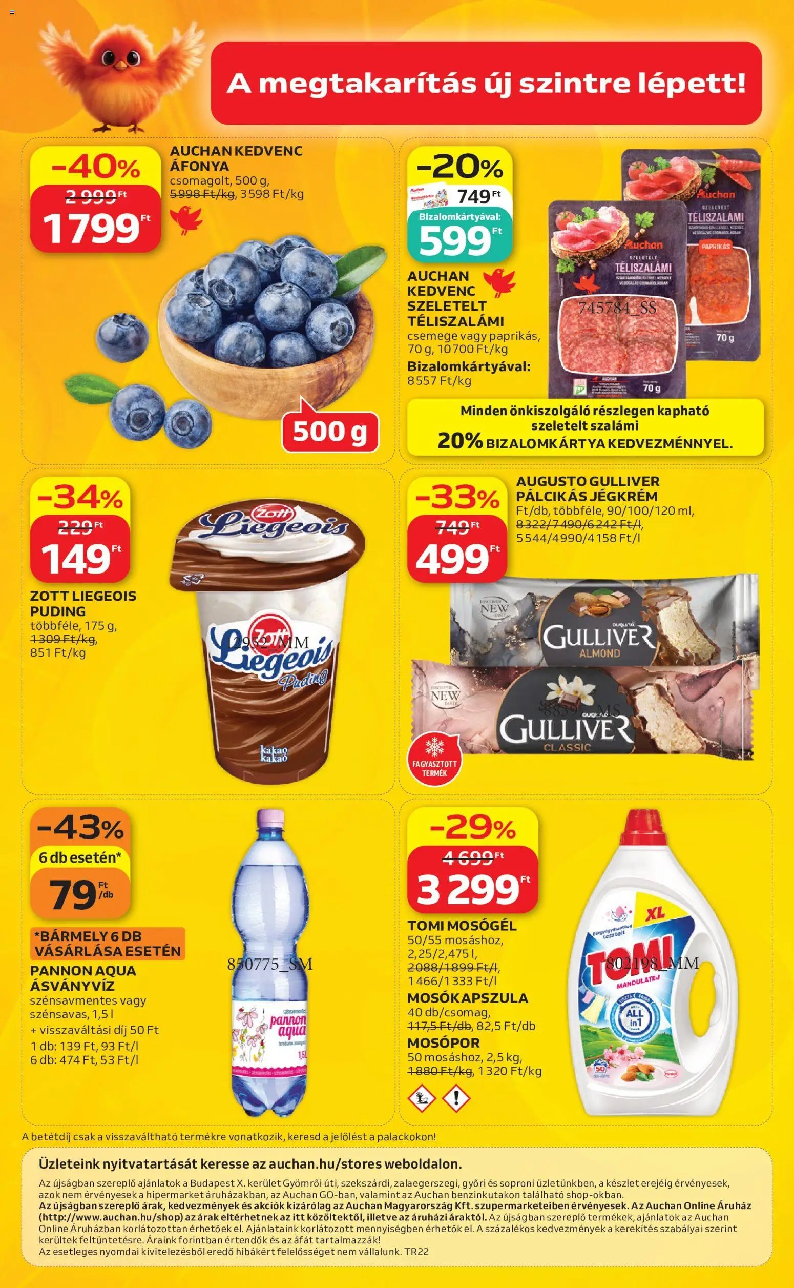Auchan újság 2026.05.28. Auchan Szupermarket akciós újság (2026-05-28 - 2026-06-03)