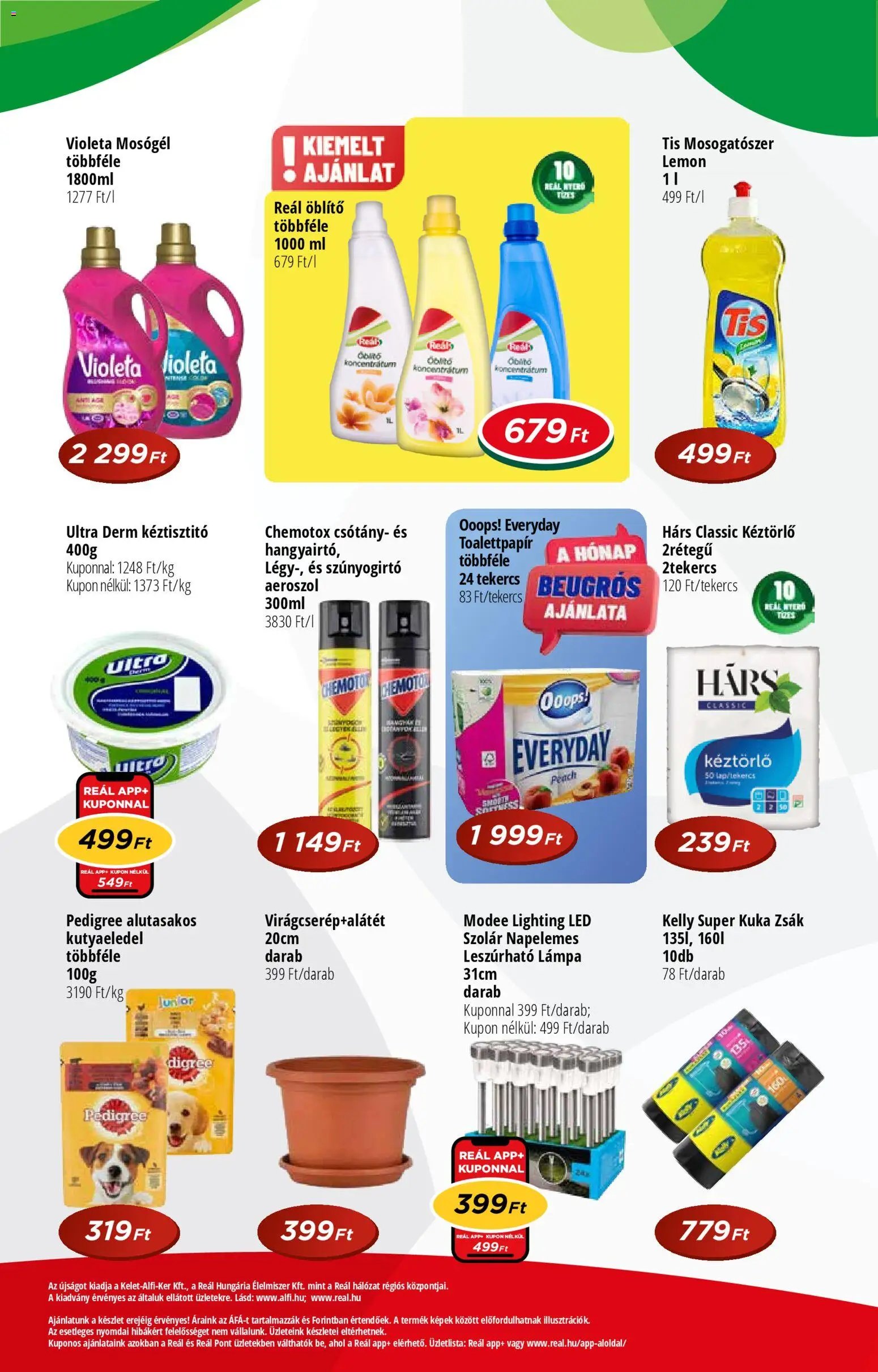 Reál újság 2026.04.15. Reál Pont akciós újság (2026-04-15 - 2026-04-26)