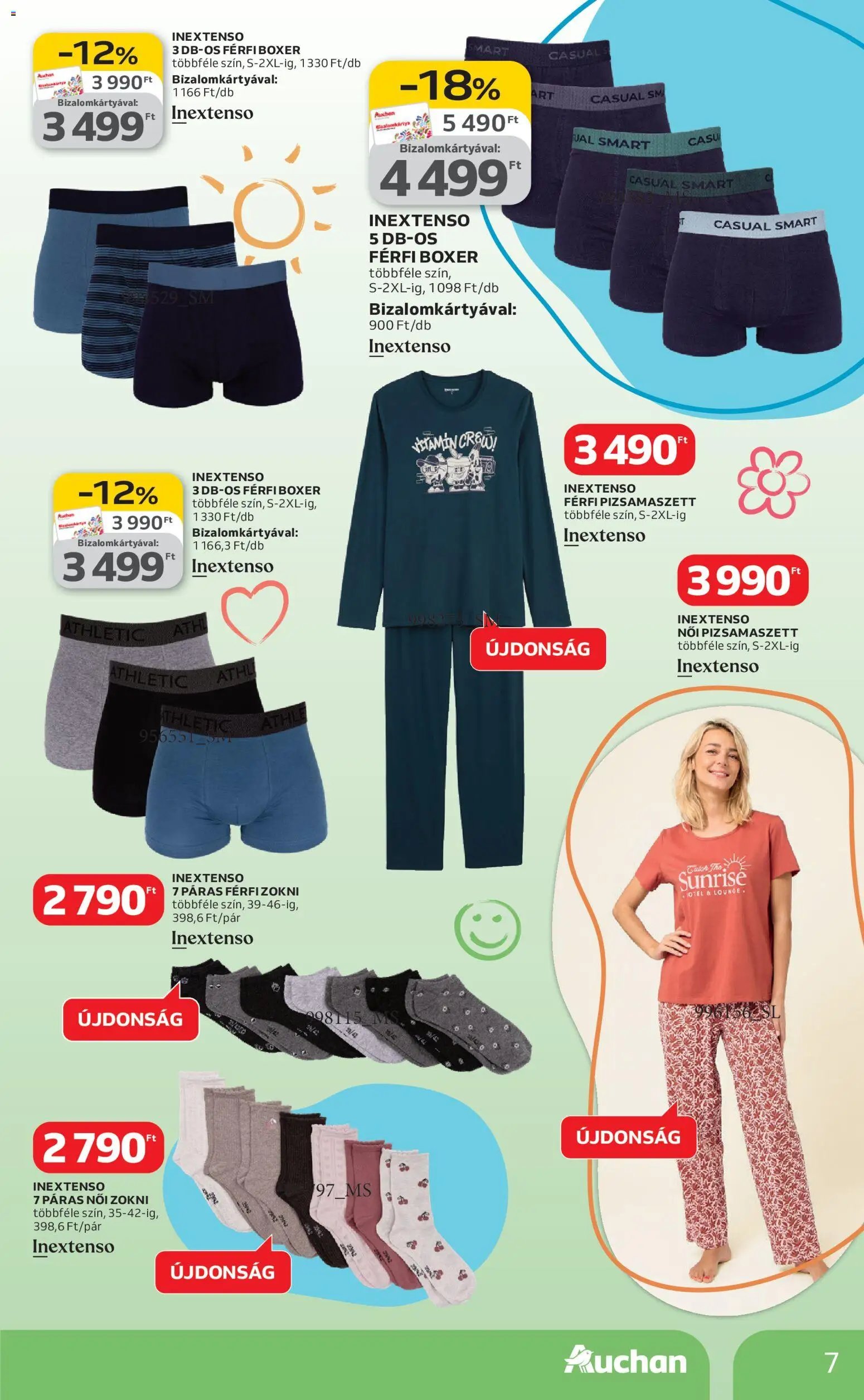 Auchan újság 2026.03.05. Auchan Tavaszi textil ajánlataink (2026-03-05 - 2026-04-01)
