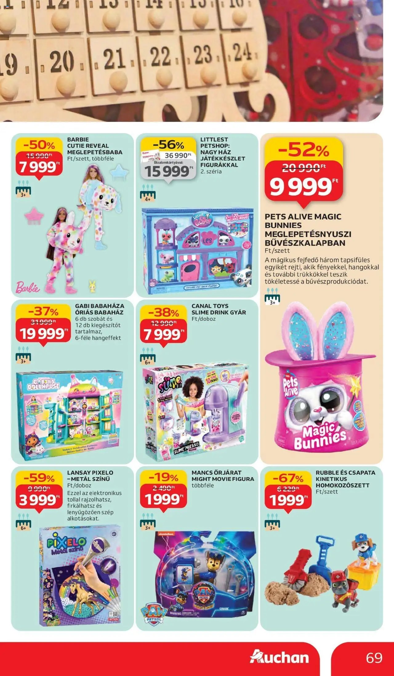 Auchan újság 2025.10.03. Auchan újság érvényessége 10.08.-ig (2025-10-03 - 2025-10-08)