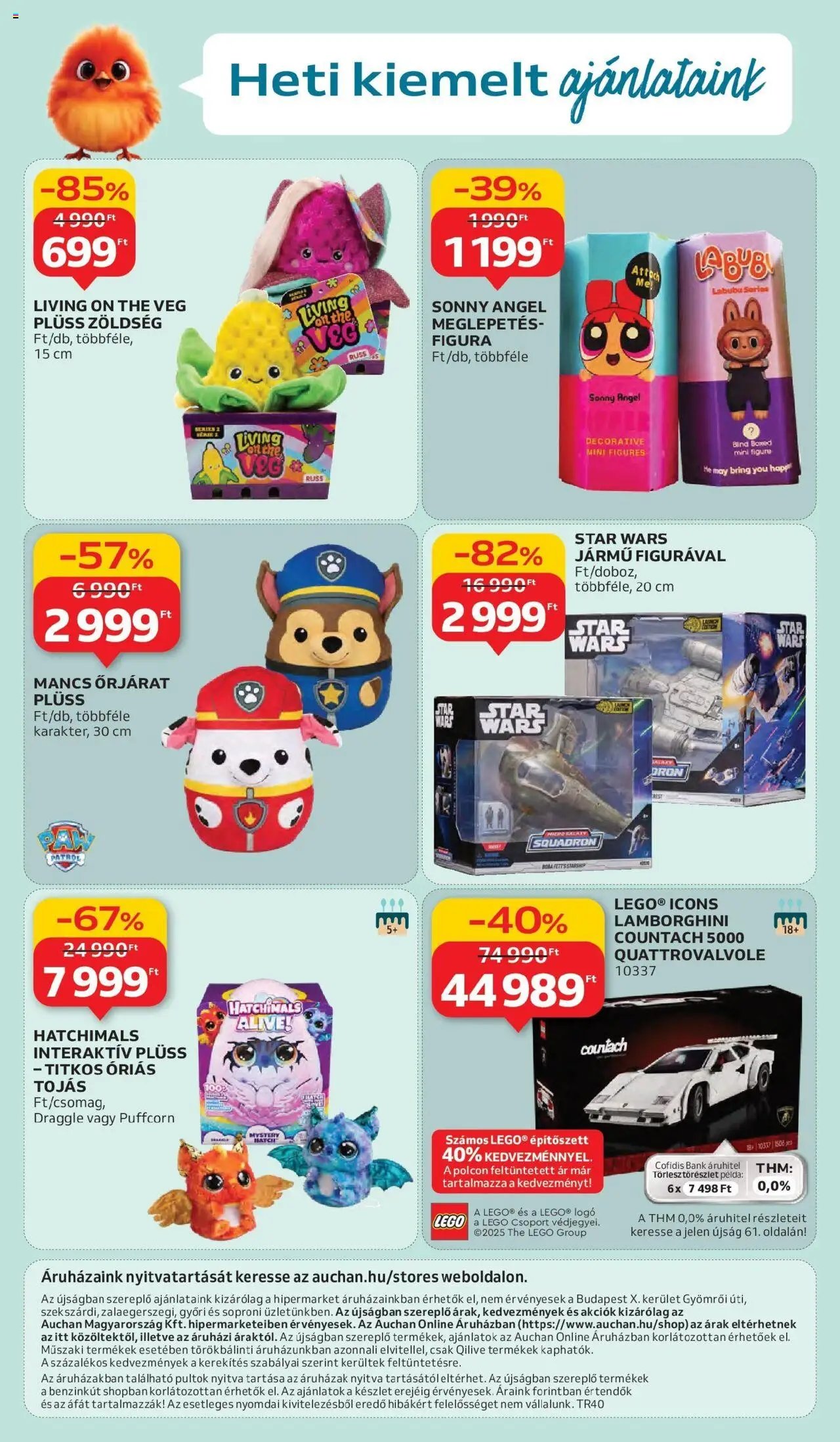 Auchan újság 2025.10.03. Auchan újság érvényessége 10.08.-ig (2025-10-03 - 2025-10-08)