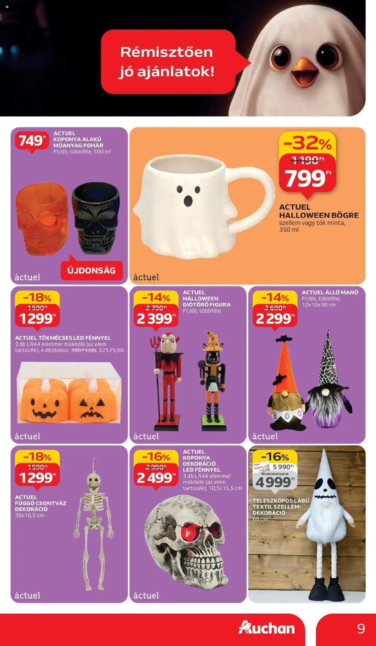Auchan újság 2025.10.03. Auchan újság érvényessége 10.08.-ig (2025-10-03 - 2025-10-08)