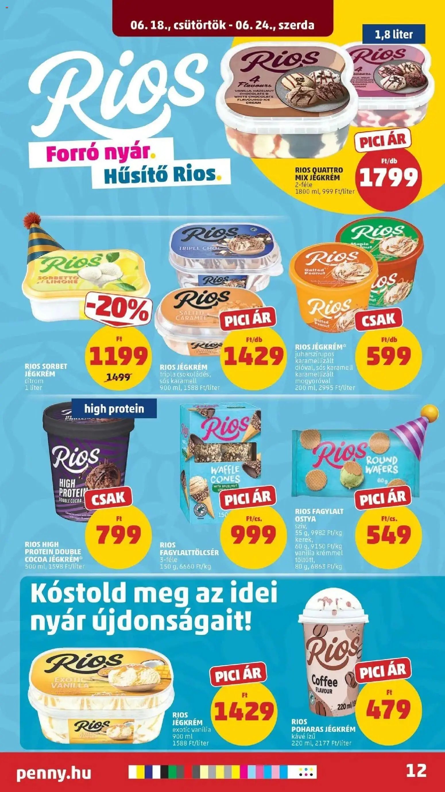 PENNY újság 2026.06.18. Penny aktuális akciós újság