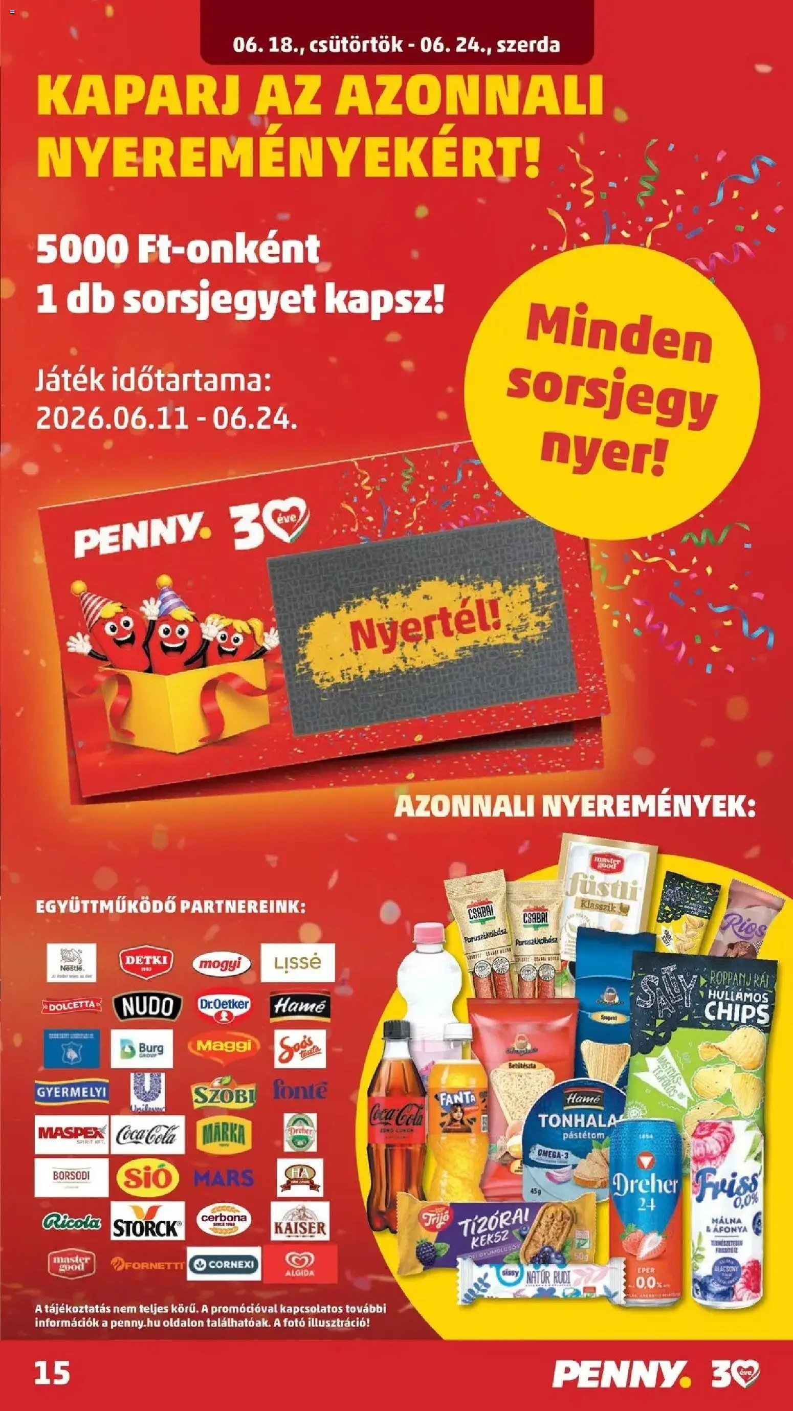 PENNY újság 2026.06.18. Penny aktuális akciós újság