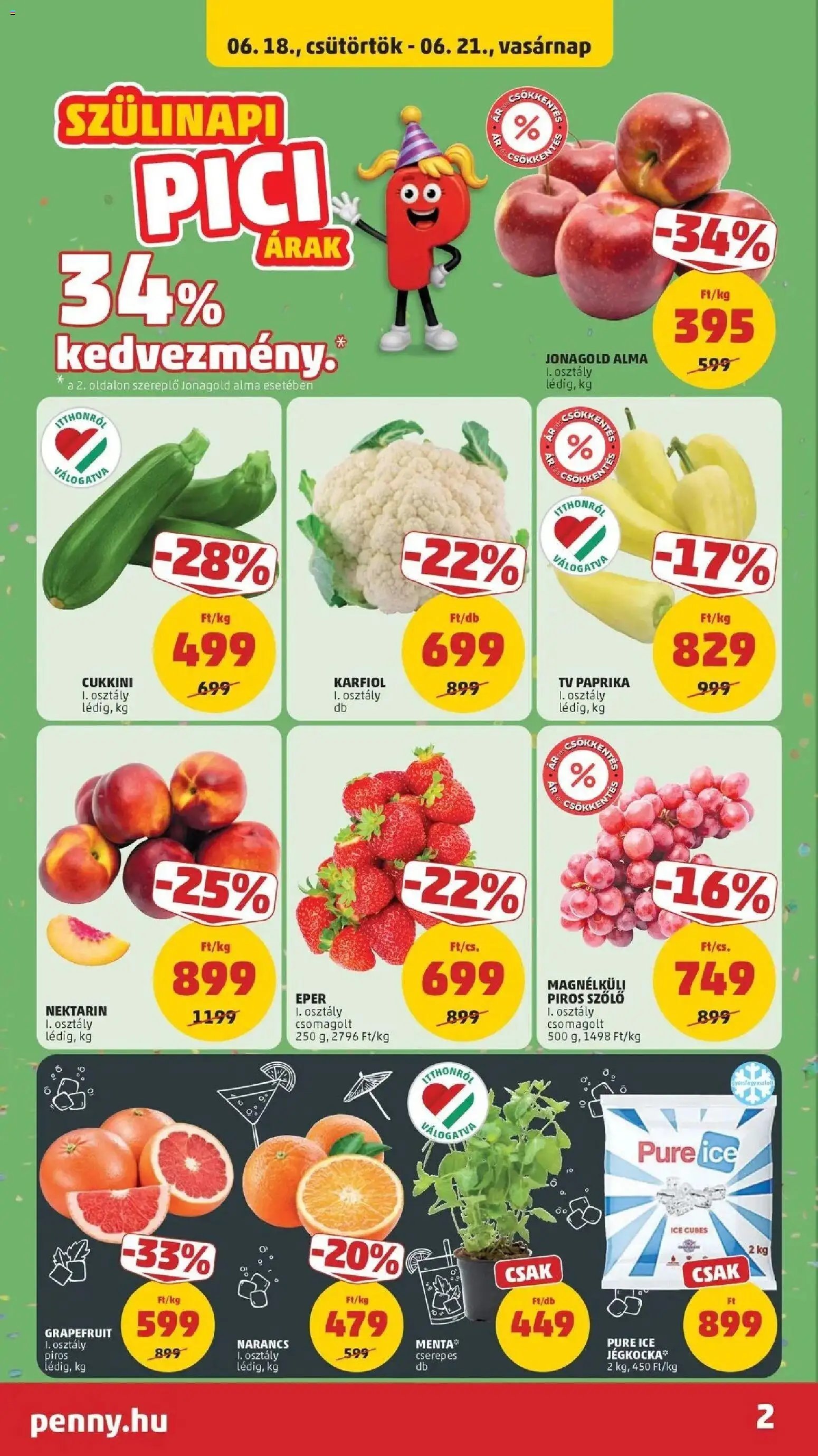 PENNY újság 2026.06.18. Penny aktuális akciós újság
