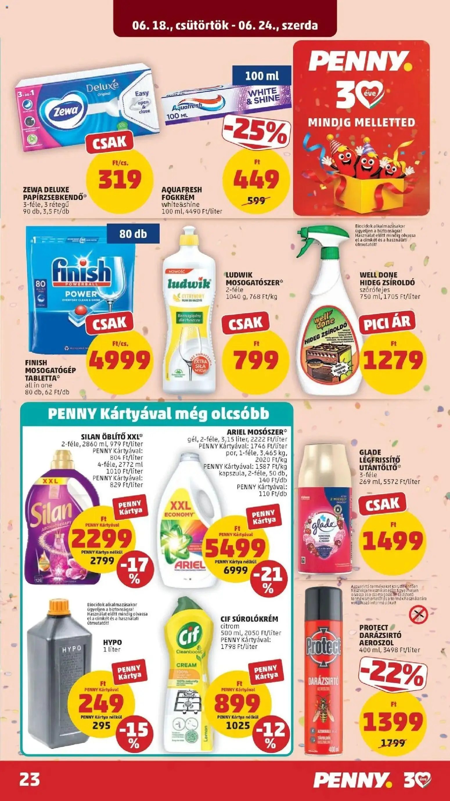 PENNY újság 2026.06.18. Penny aktuális akciós újság