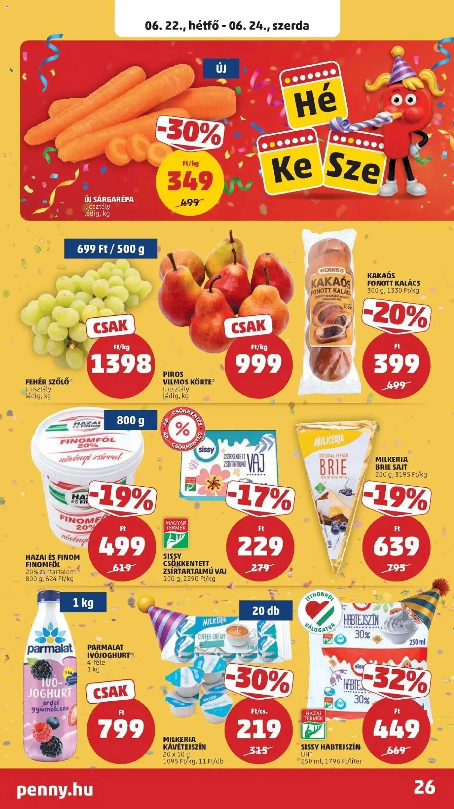PENNY újság 2026.06.18. Penny aktuális akciós újság