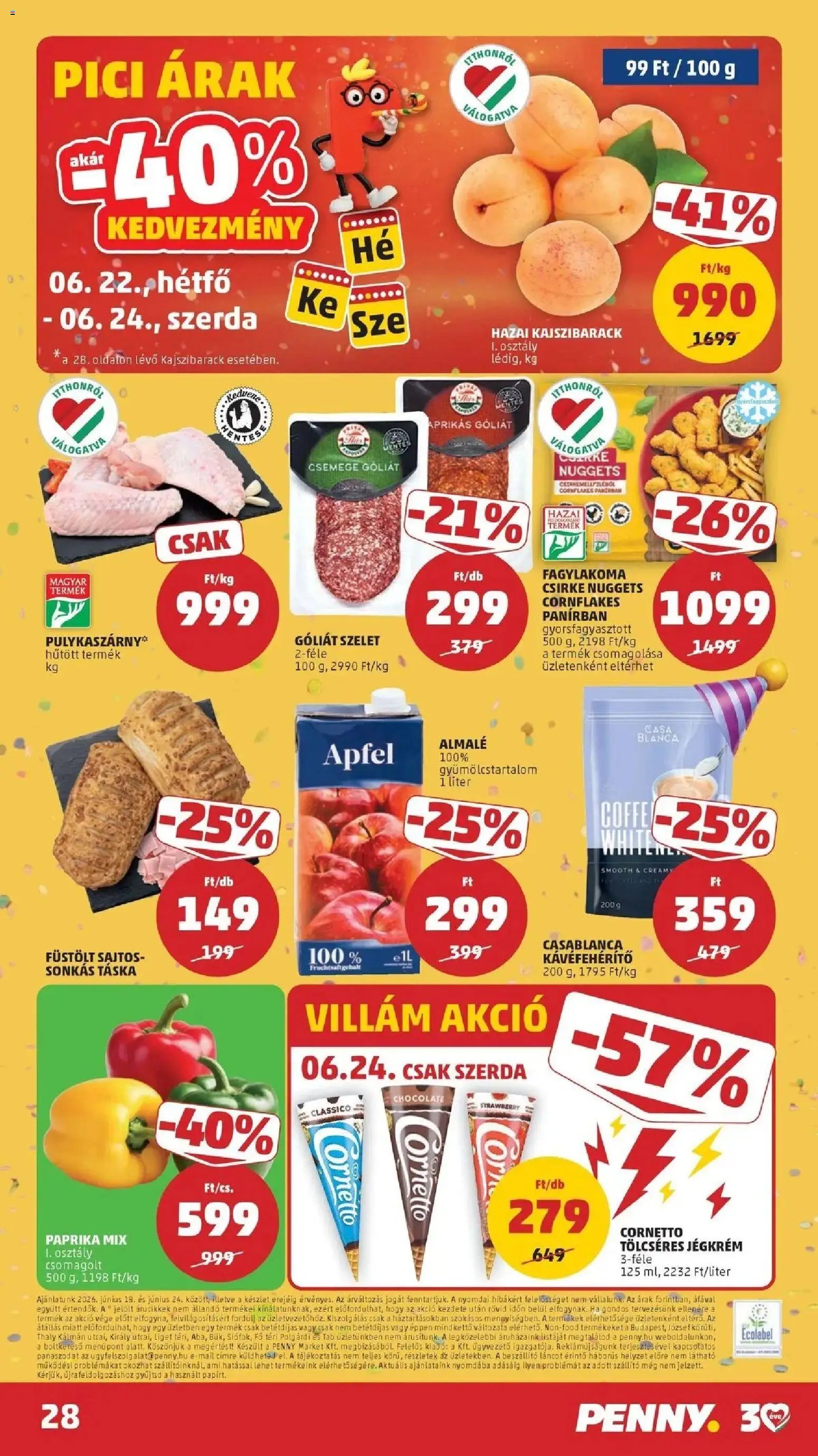 PENNY újság 2026.06.18. Penny aktuális akciós újság