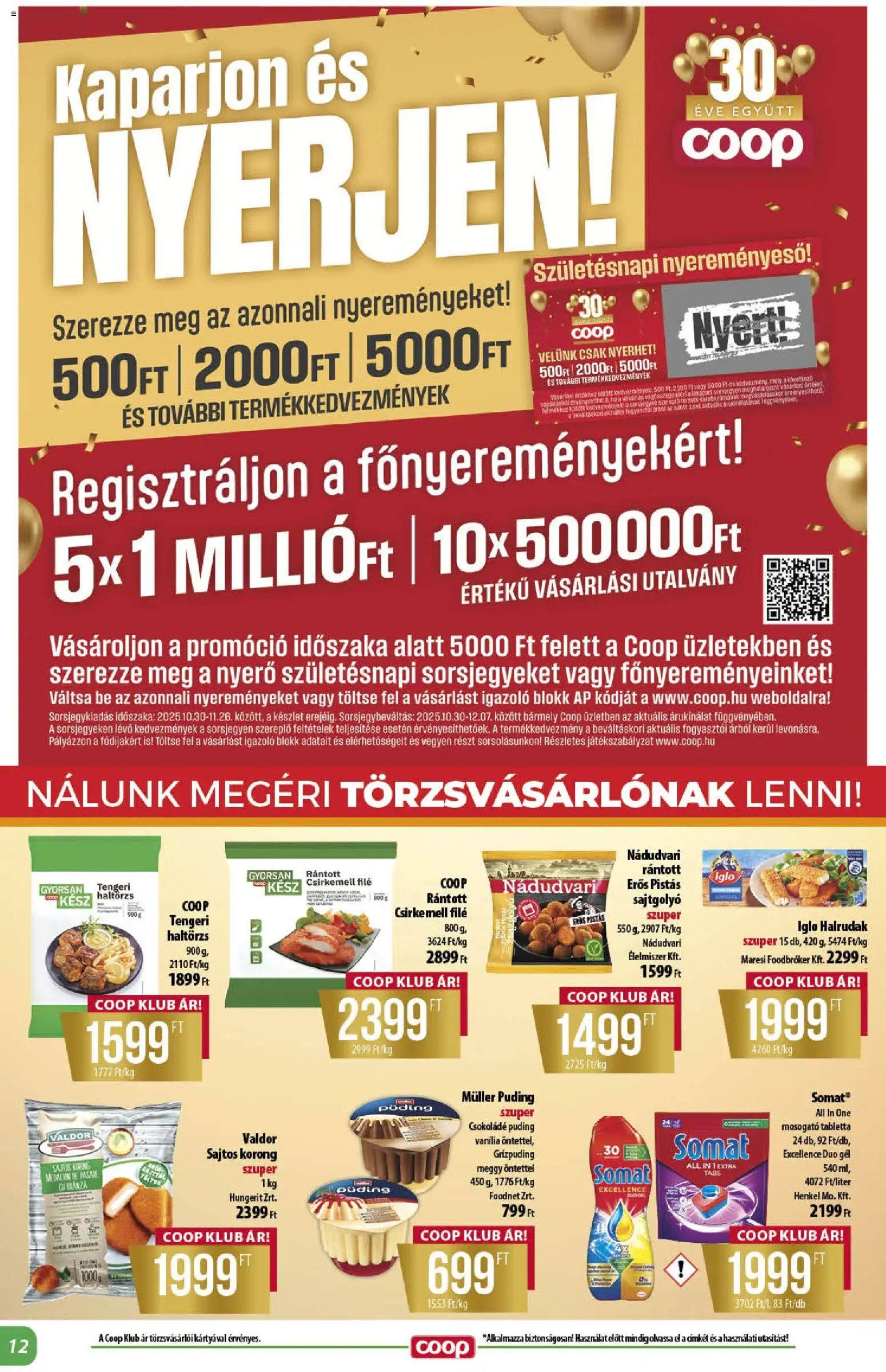 COOP újság 2025.11.13. Alföld Pro-Coop Zrt. - Abc szuper (2025-11-13 - 2025-11-19)