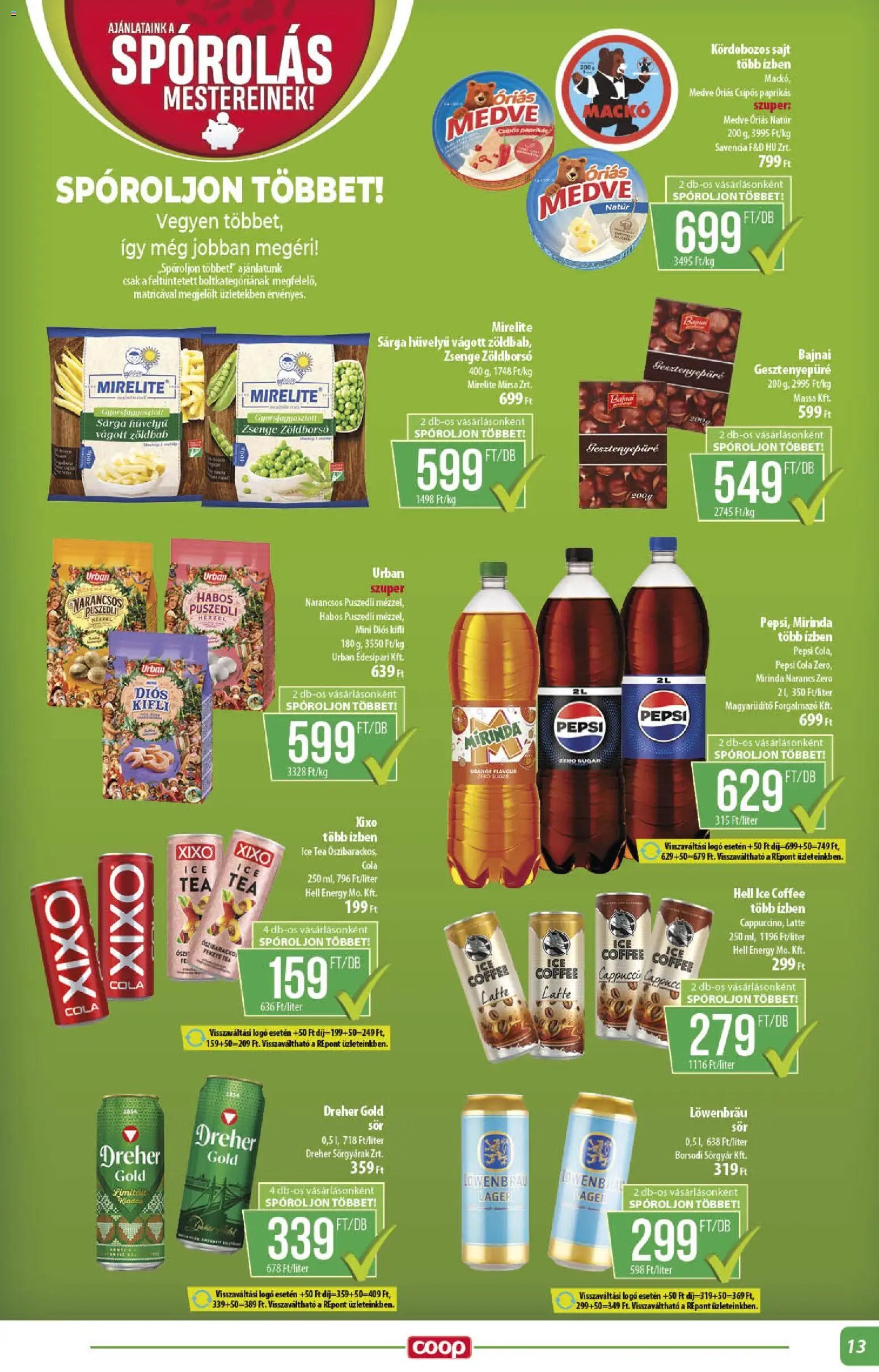 COOP újság 2025.11.13. Alföld Pro-Coop Zrt. - Abc szuper (2025-11-13 - 2025-11-19)