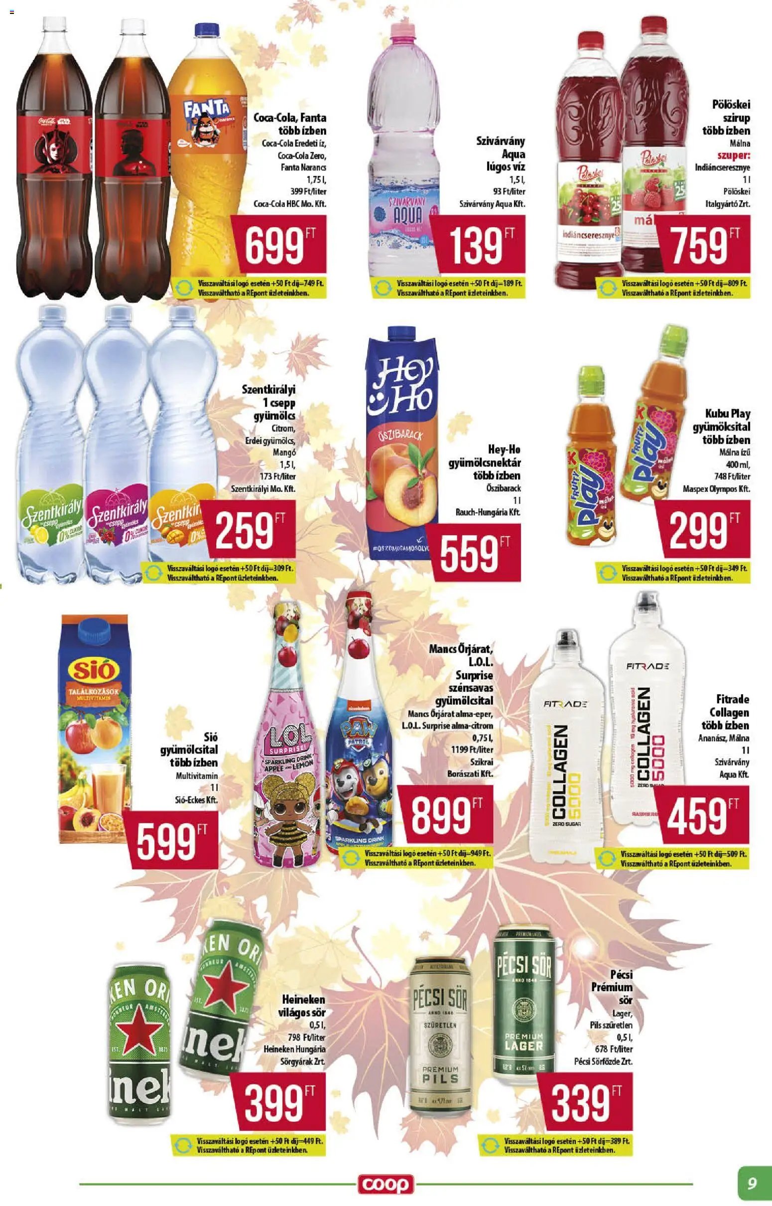 COOP újság 2025.11.13. Alföld Pro-Coop Zrt. - Abc szuper (2025-11-13 - 2025-11-19)