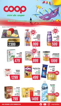 COOP újság 2026.02.12. Nyírzem - Mini & Abc & Szuper (2026-02-12 - 2026-02-18)