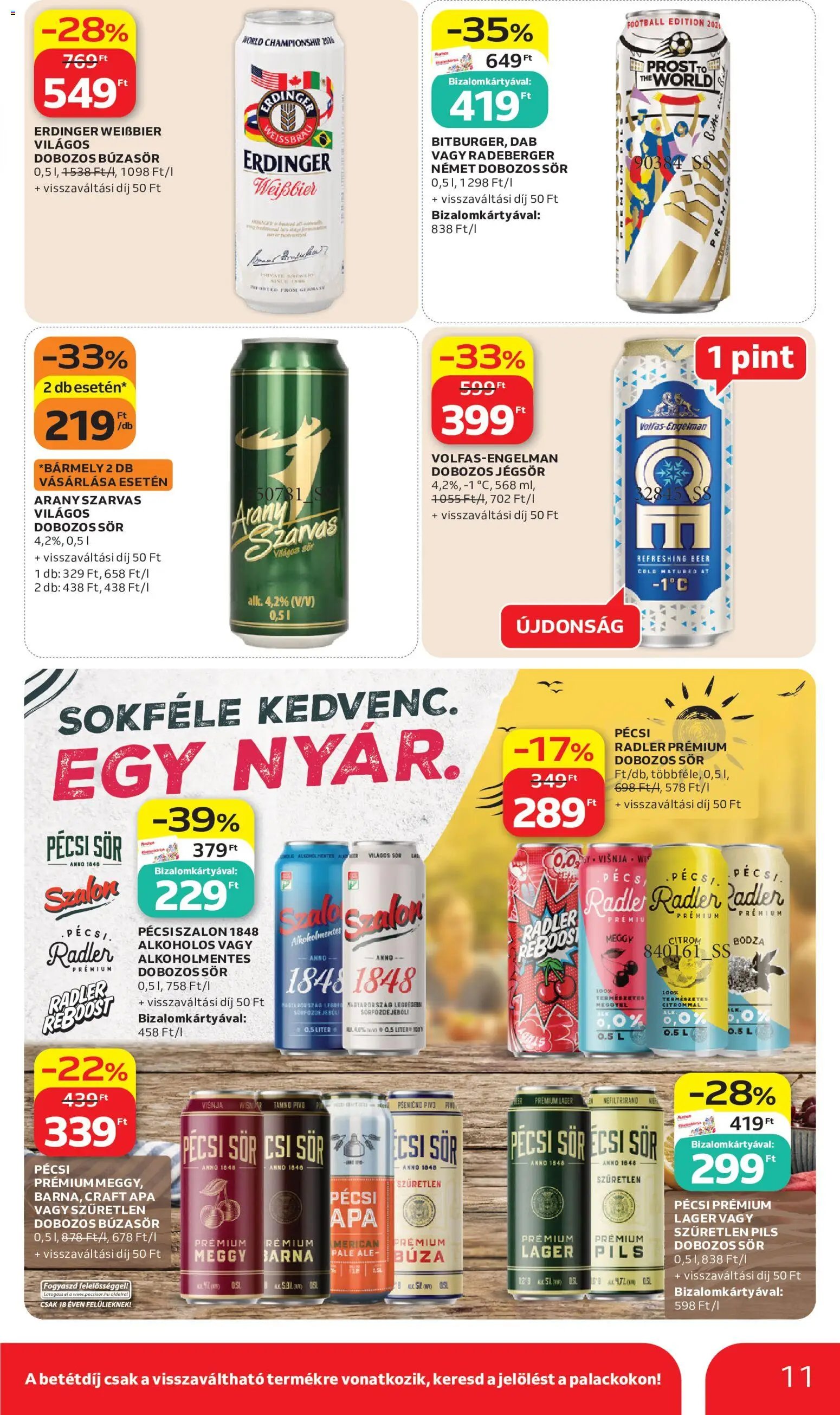 Auchan újság 2026.06.11. Auchan Szúrkolj velünk