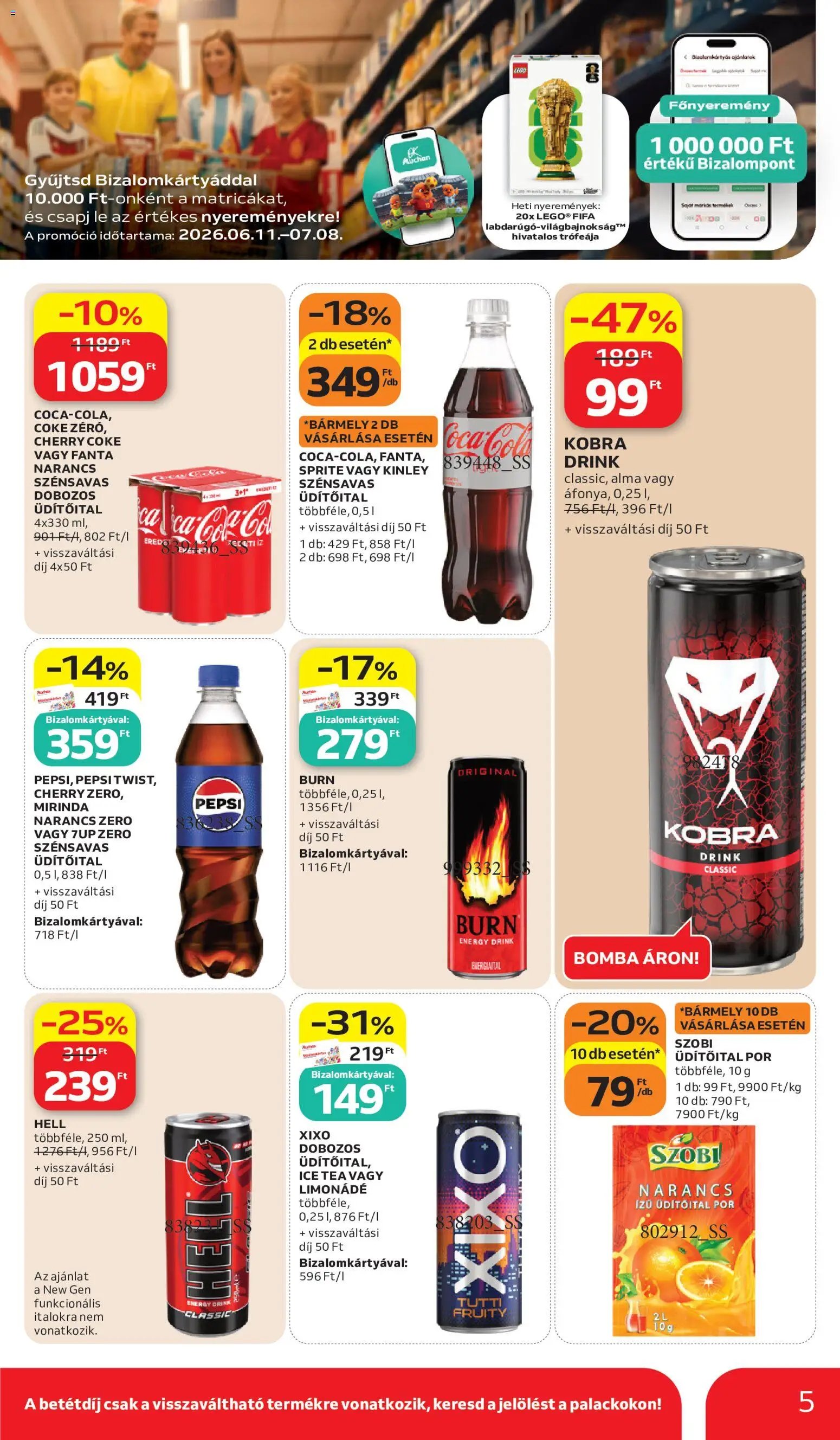 Auchan újság 2026.06.11. Auchan Szúrkolj velünk