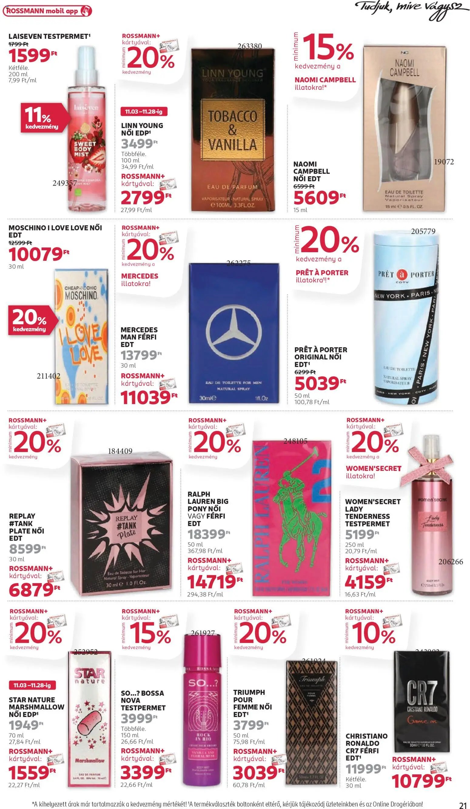 Rossmann újság 2025.11.17. Akciós újság Rossmann (2025-11-17 - 2025-11-28)