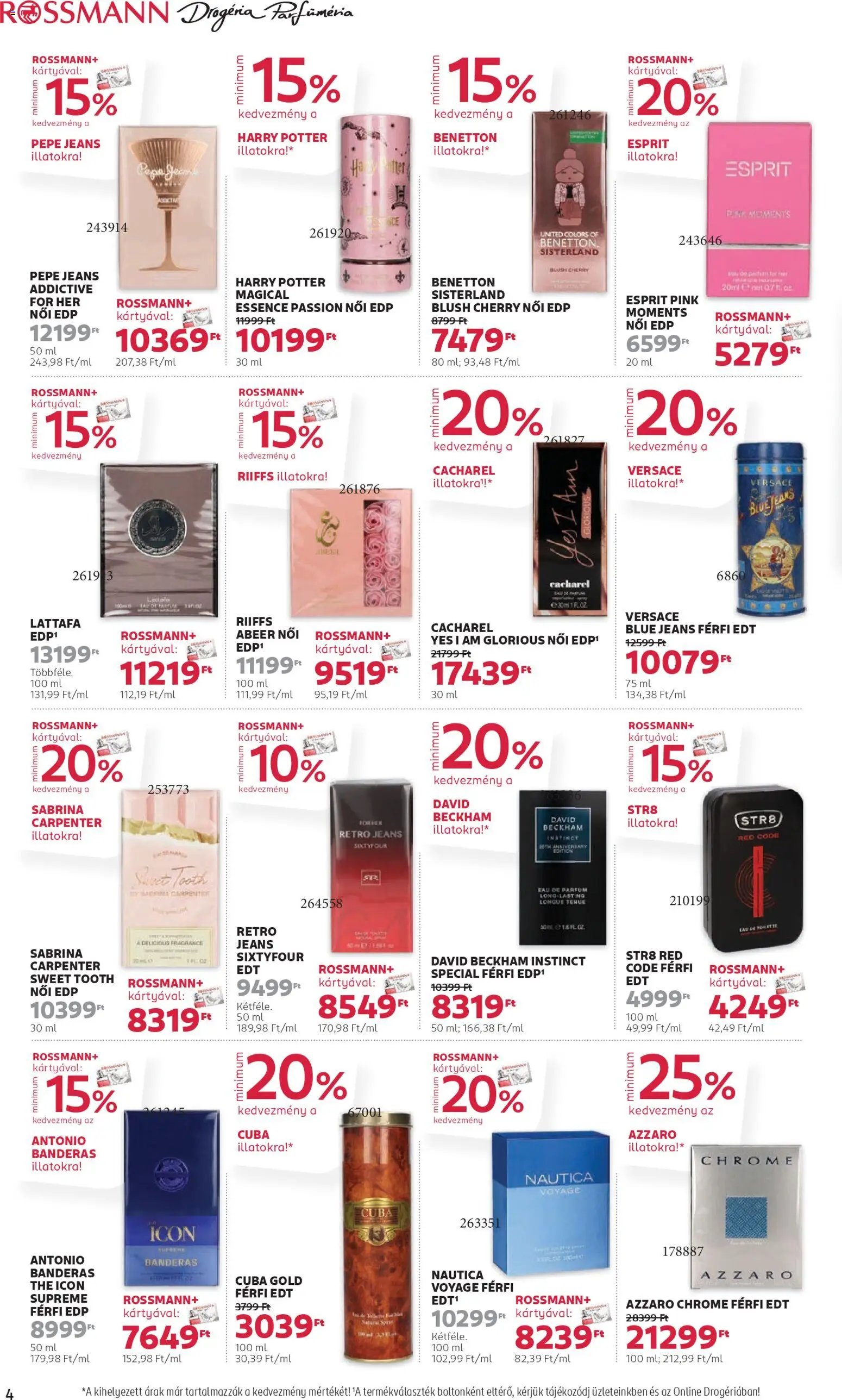 Rossmann újság 2025.11.17. Akciós újság Rossmann (2025-11-17 - 2025-11-28)