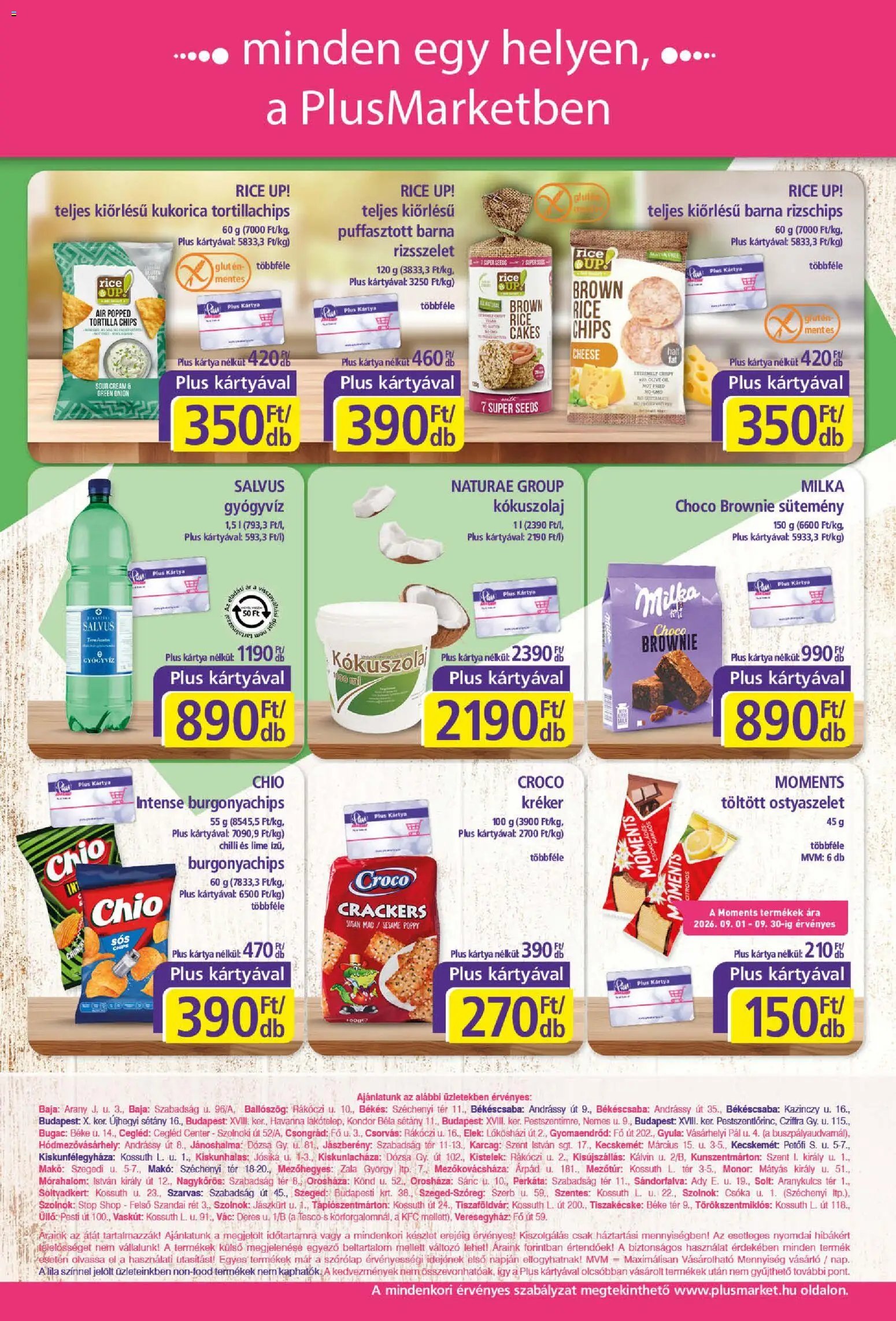 Plus Market újság 2026.09.03. Plus Market akciós újság