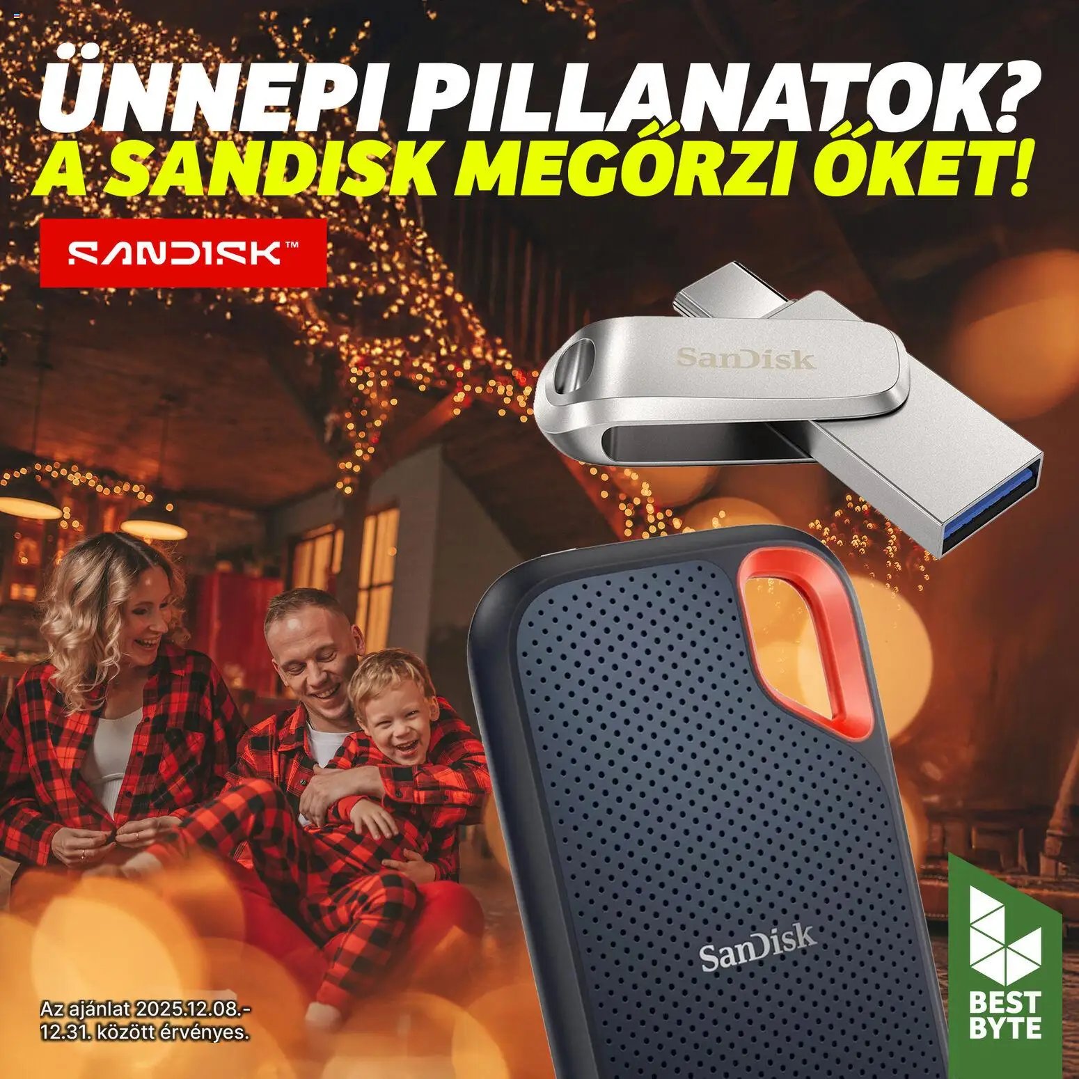 Best Byte újság 2025.12.08. Szórólap (2025-12-08 - 2025-12-31)