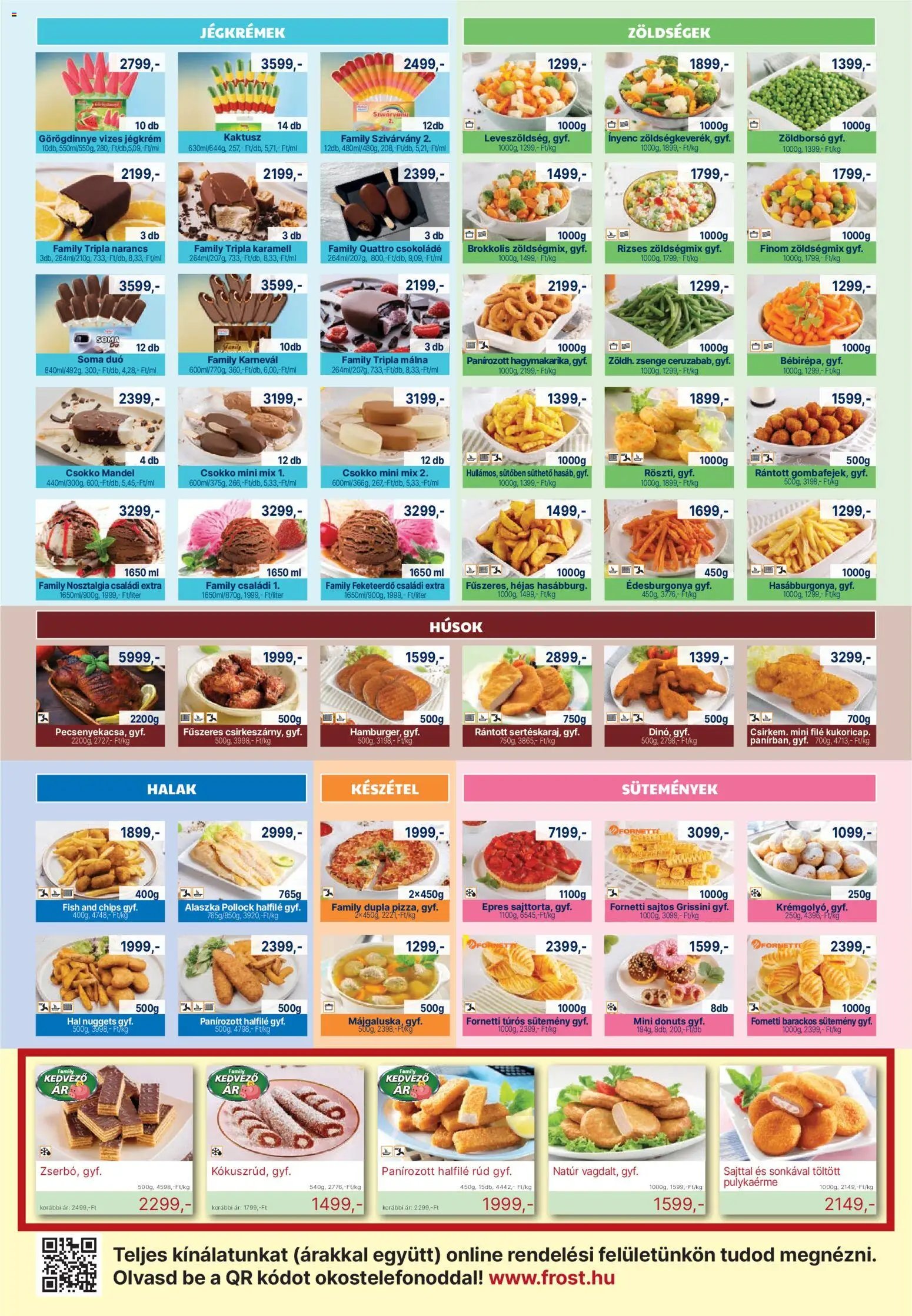 Family Frost újság 2026.03.01. Family Frost akciós újság (2026-03-01 - 2026-03-31)