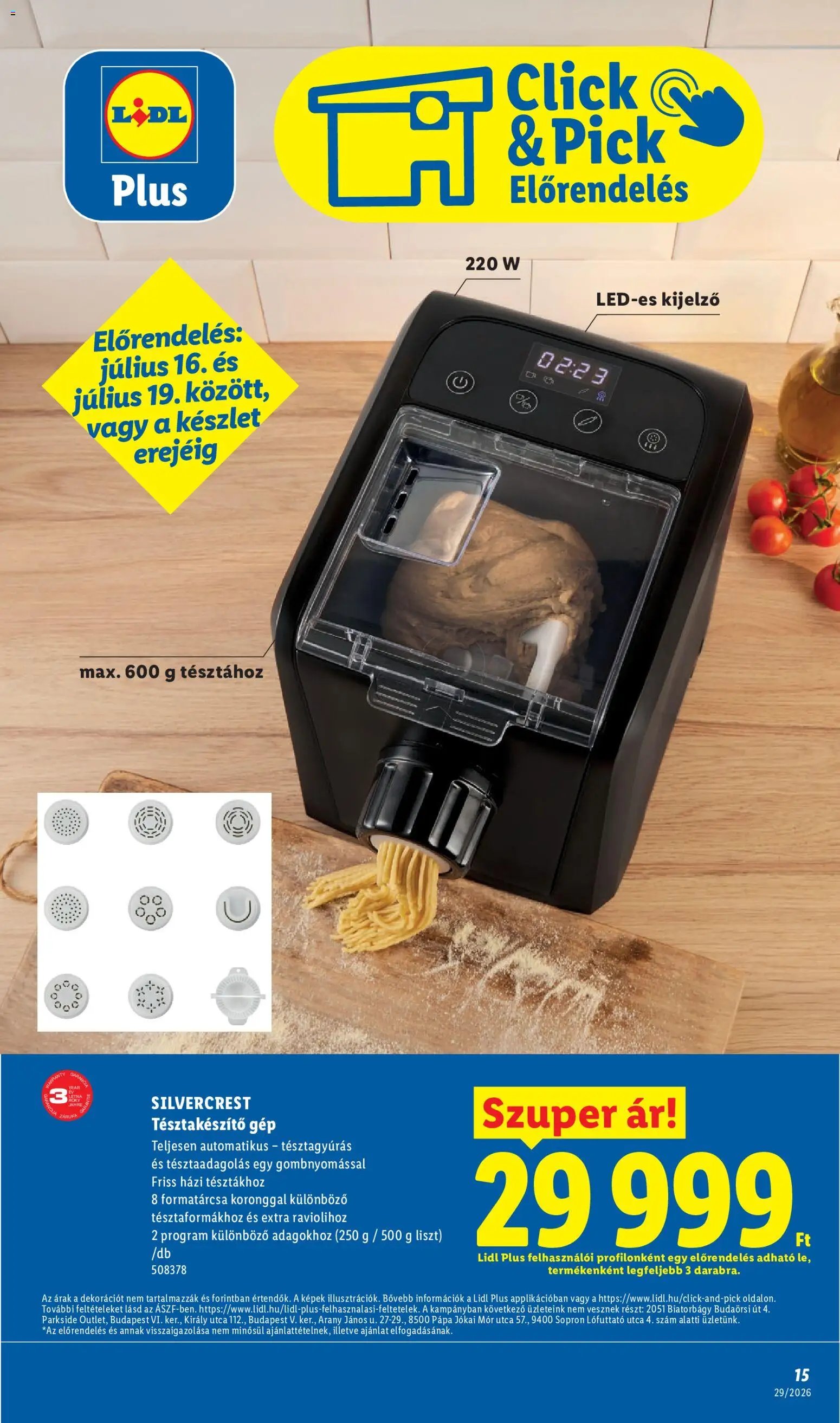 Lidl újság 2026.07.16. Lidl Nonfood kínálatunk