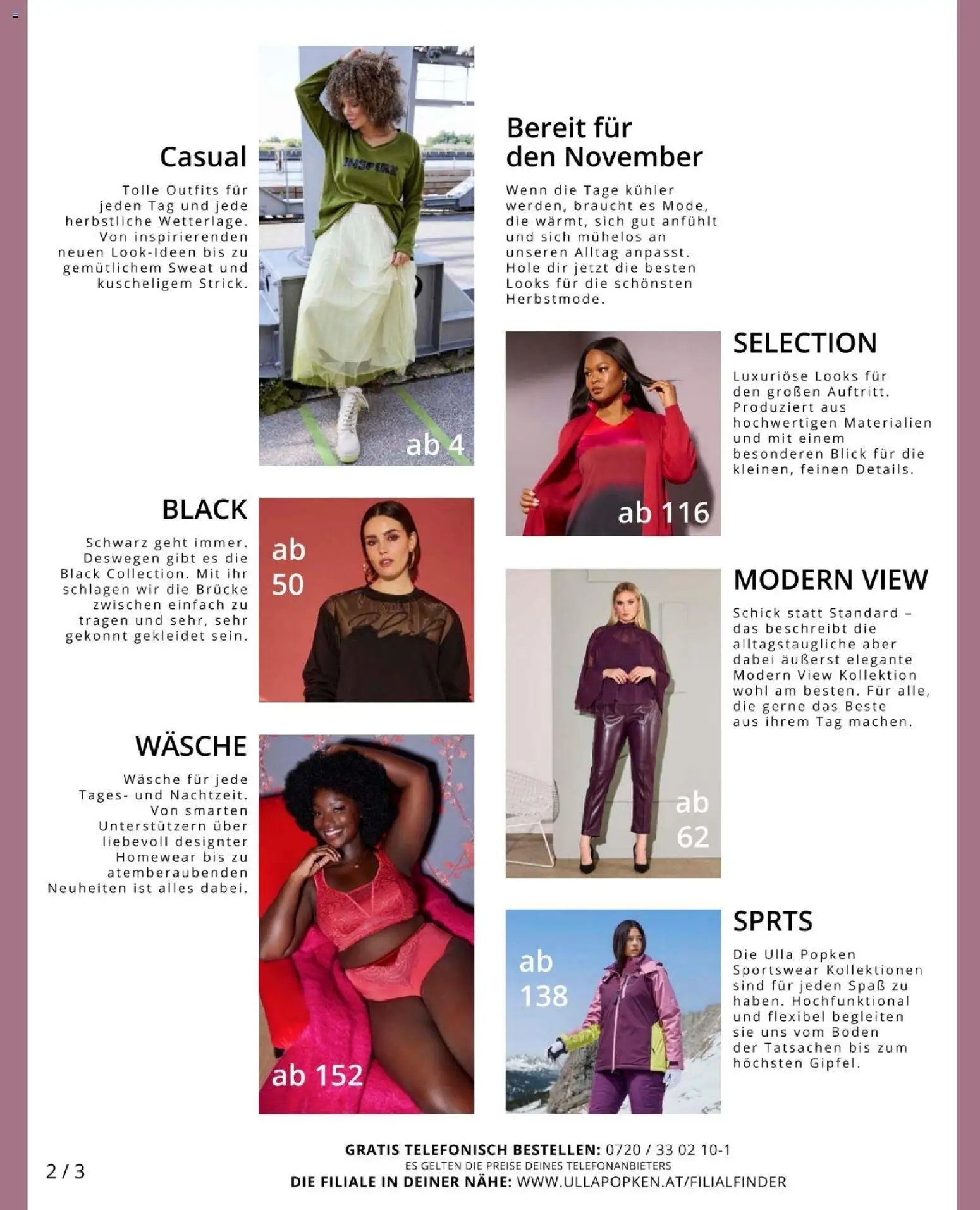 Ulla Popken újság 2025.11.01. Akciós újság Ulla Popken (2025-11-01 - 2025-11-30)