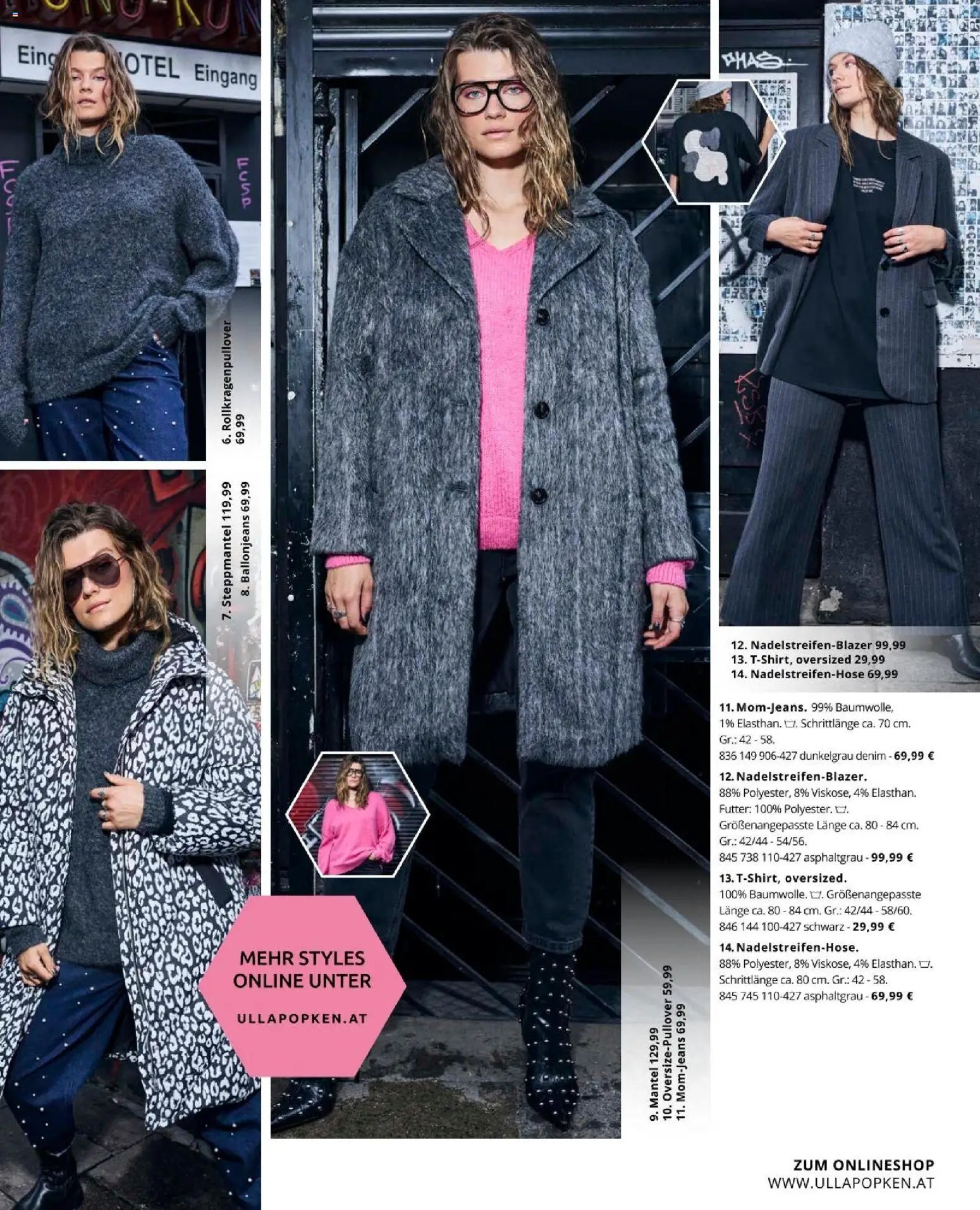 Ulla Popken újság 2025.11.01. Akciós újság Ulla Popken (2025-11-01 - 2025-11-30)