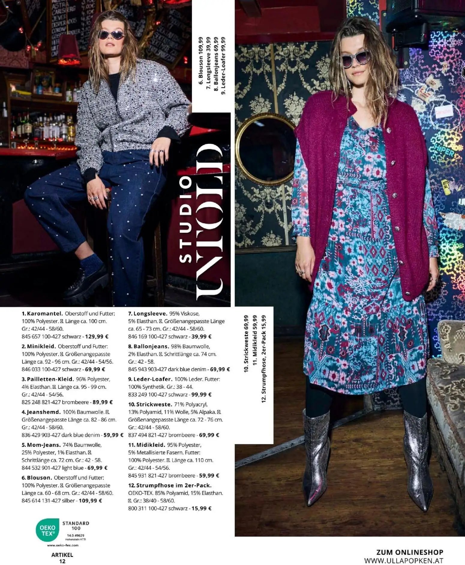 Ulla Popken újság 2025.11.01. Akciós újság Ulla Popken (2025-11-01 - 2025-11-30)