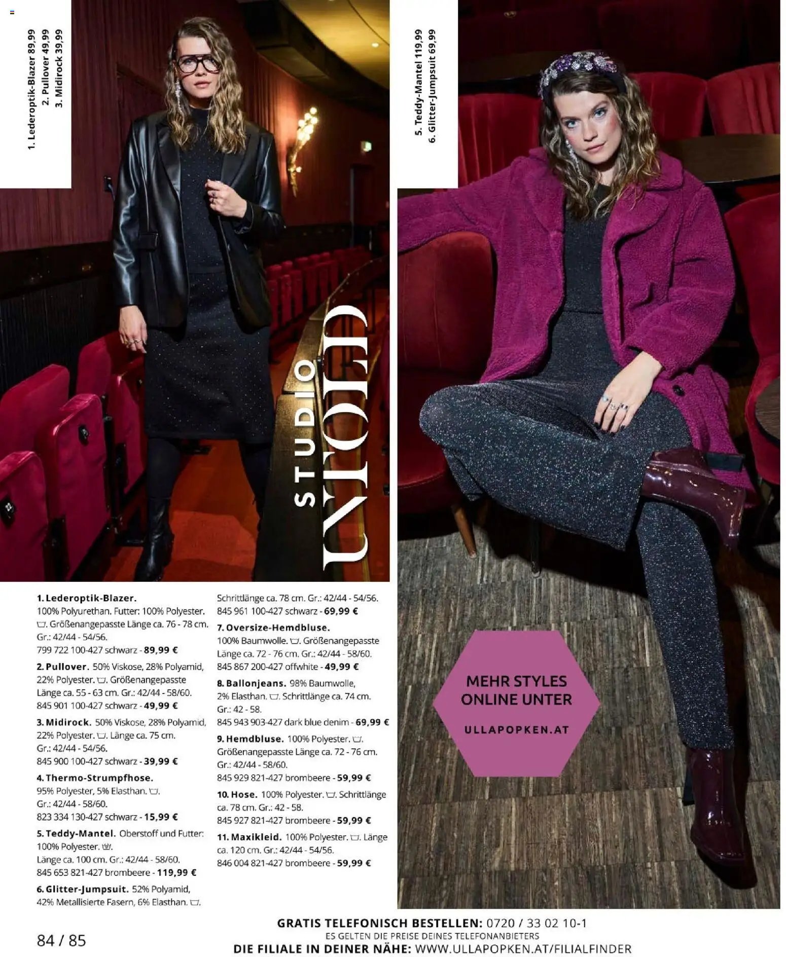 Ulla Popken újság 2025.11.01. Akciós újság Ulla Popken (2025-11-01 - 2025-11-30)