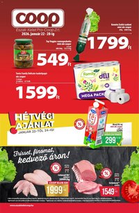 COOP újság 2026.01.22. Észak Kelet Pro-Coop Zrt (2026-01-22 - 2026-01-28)