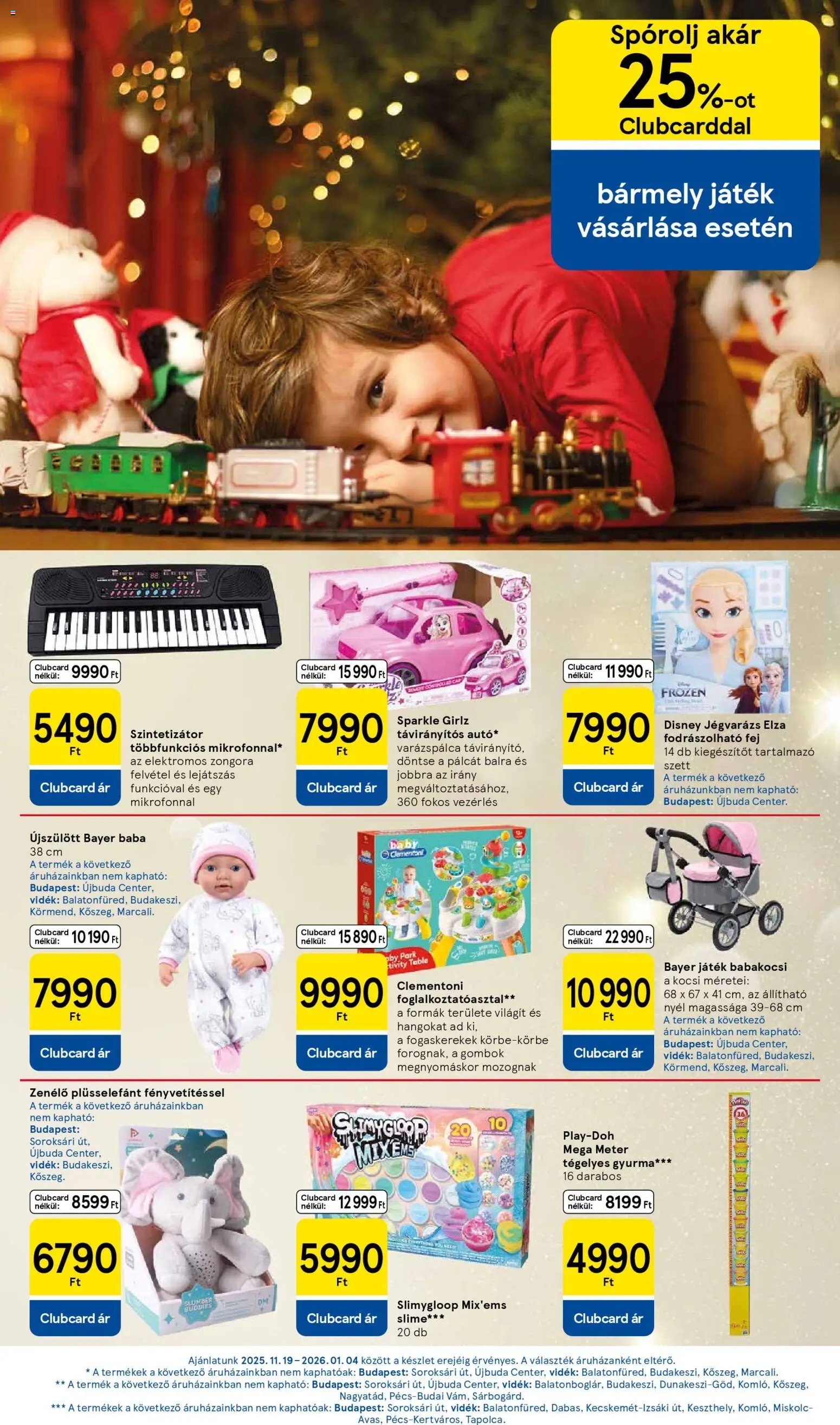 Tesco újság 2025.11.20. Szupermarket akciós újság (2025-11-20 - 2025-11-26)