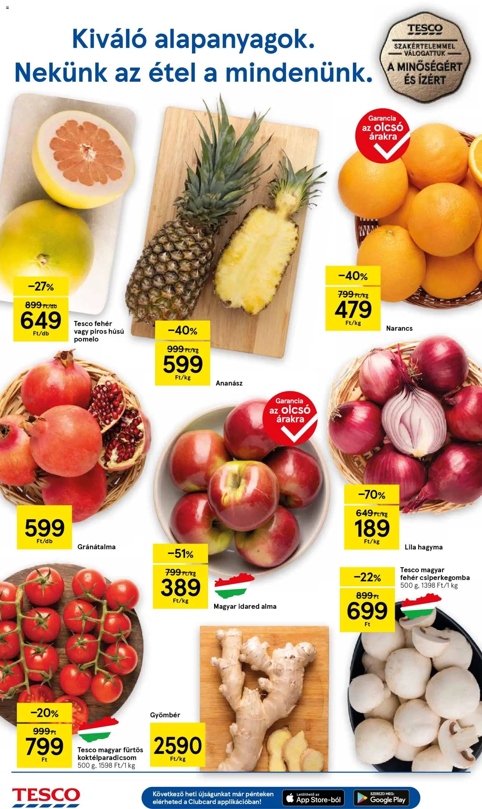 Tesco újság 2025.11.20. Szupermarket akciós újság (2025-11-20 - 2025-11-26)