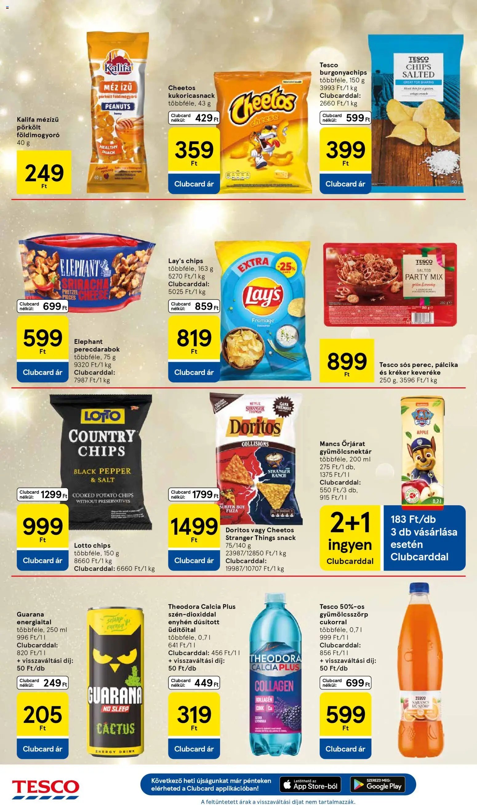 Tesco újság 2025.11.20. Szupermarket akciós újság (2025-11-20 - 2025-11-26)