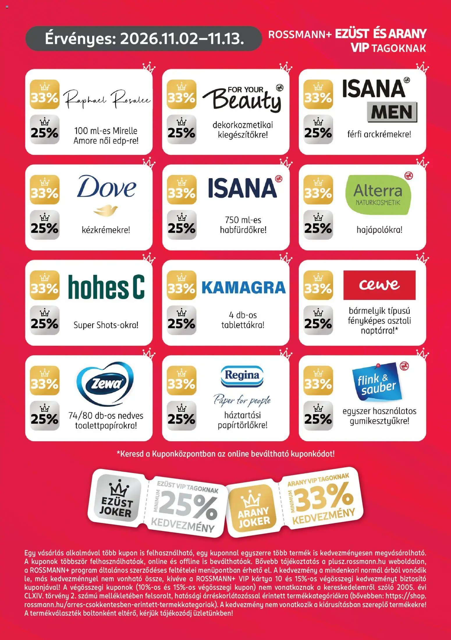 Rossmann Szórólap 2026.11.02. - lapozható formában szórólap ✳️