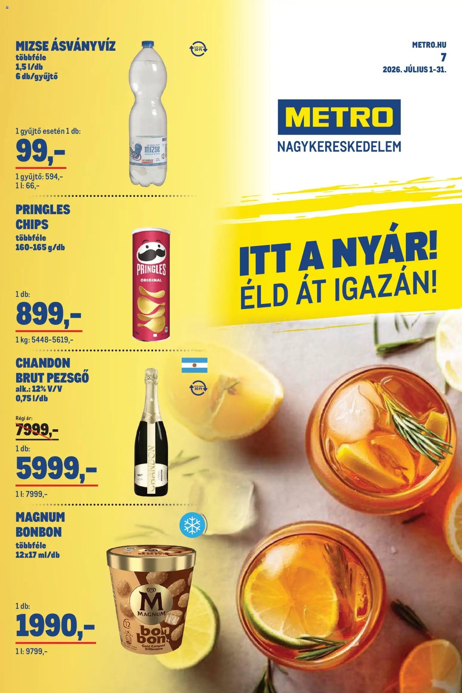 Metro újság 2026.07.01. Metro Nyári katalógus 2026/07