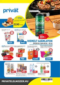PRIVÁT újság 2026.06.04. PRIVÁT akciós újság