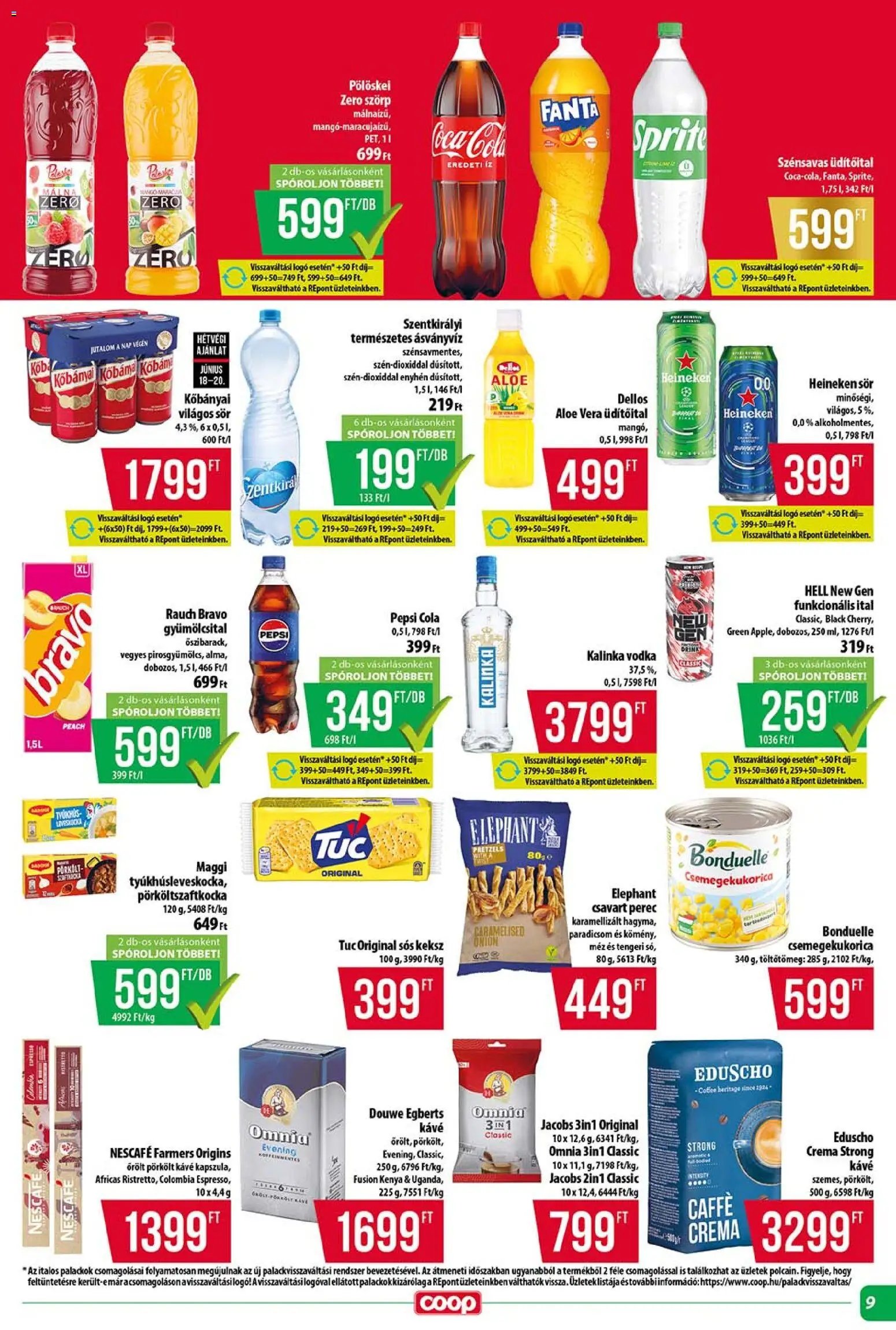 COOP újság 2026.06.18. COOP - Szuper Plusz / Tisza