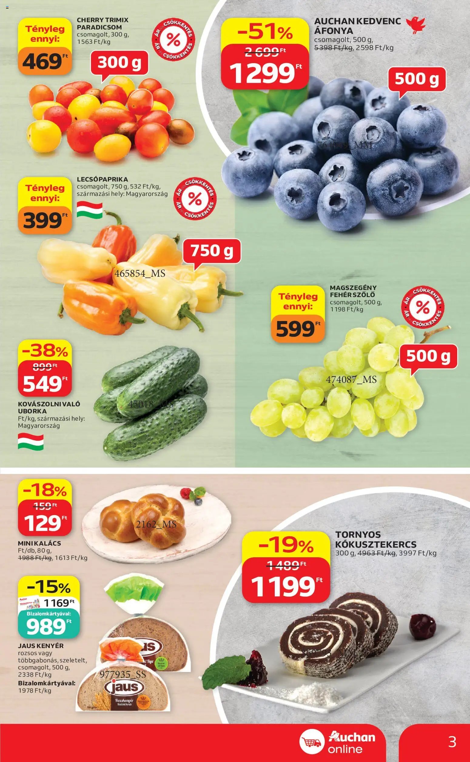 Auchan újság 2026.08.21. Auchan Szupermarket akciós újság