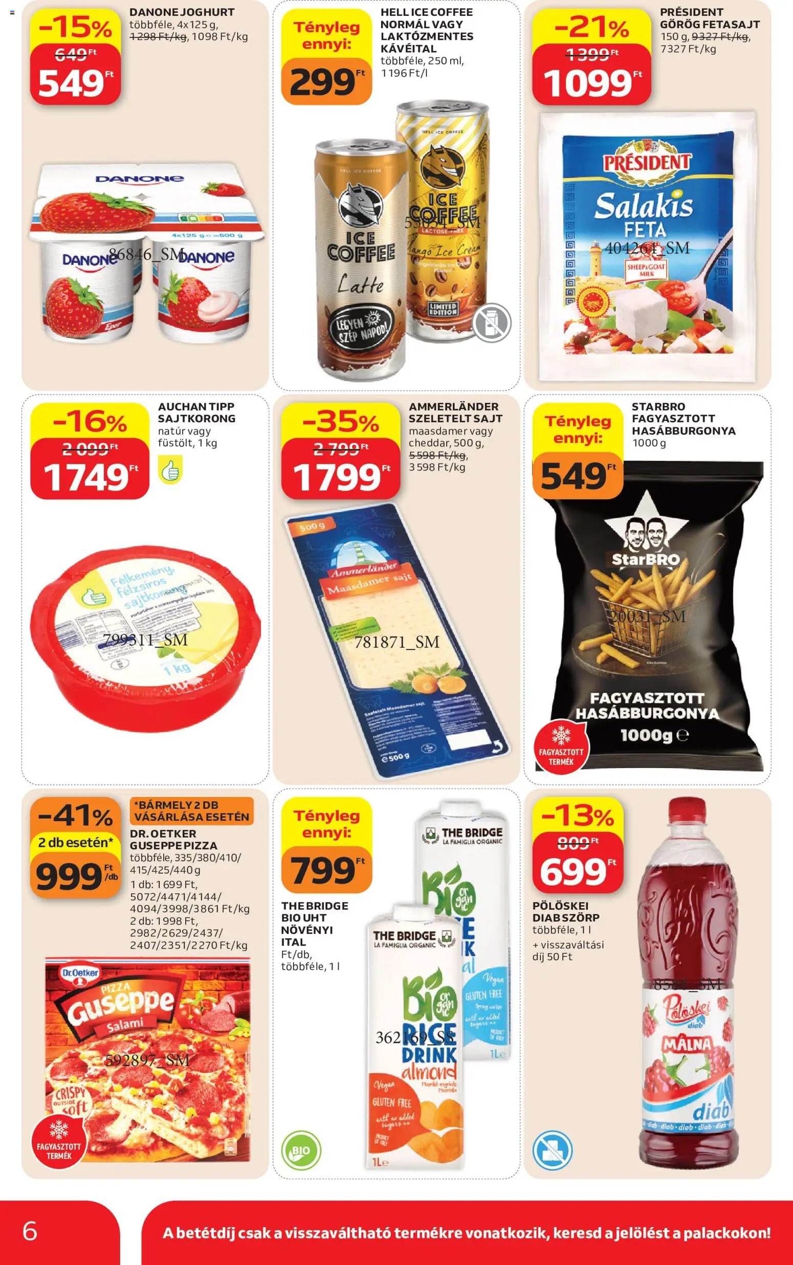 Auchan újság 2026.08.21. Auchan Szupermarket akciós újság