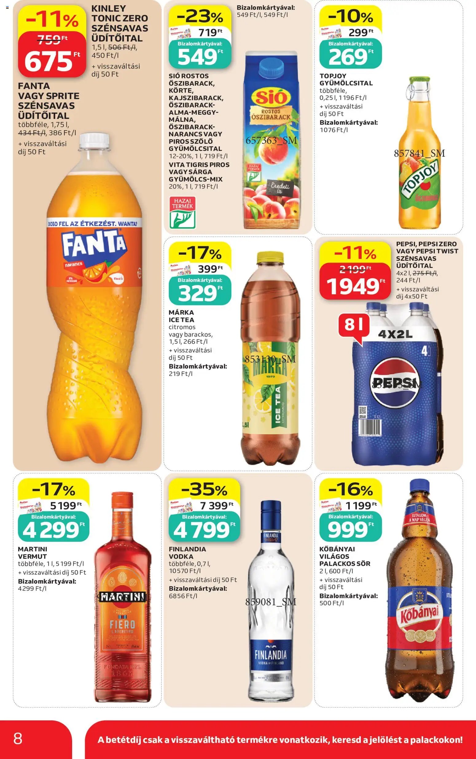 Auchan újság 2026.08.21. Auchan Szupermarket akciós újság