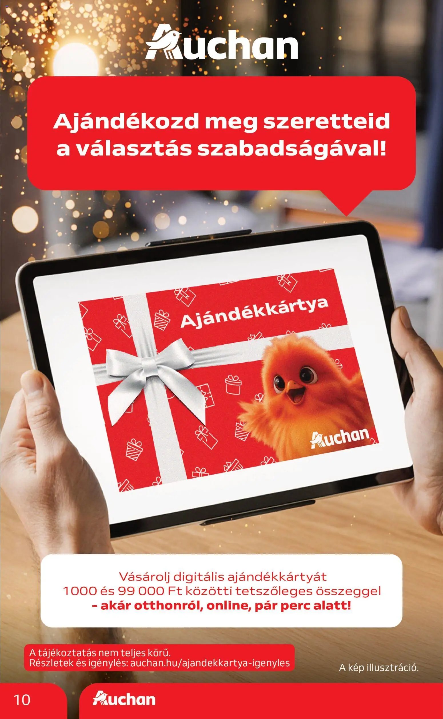 Auchan újság 2025.12.24. Fehér hetek hipermarket ajánlataink (2025-12-24 - 2026-01-21)