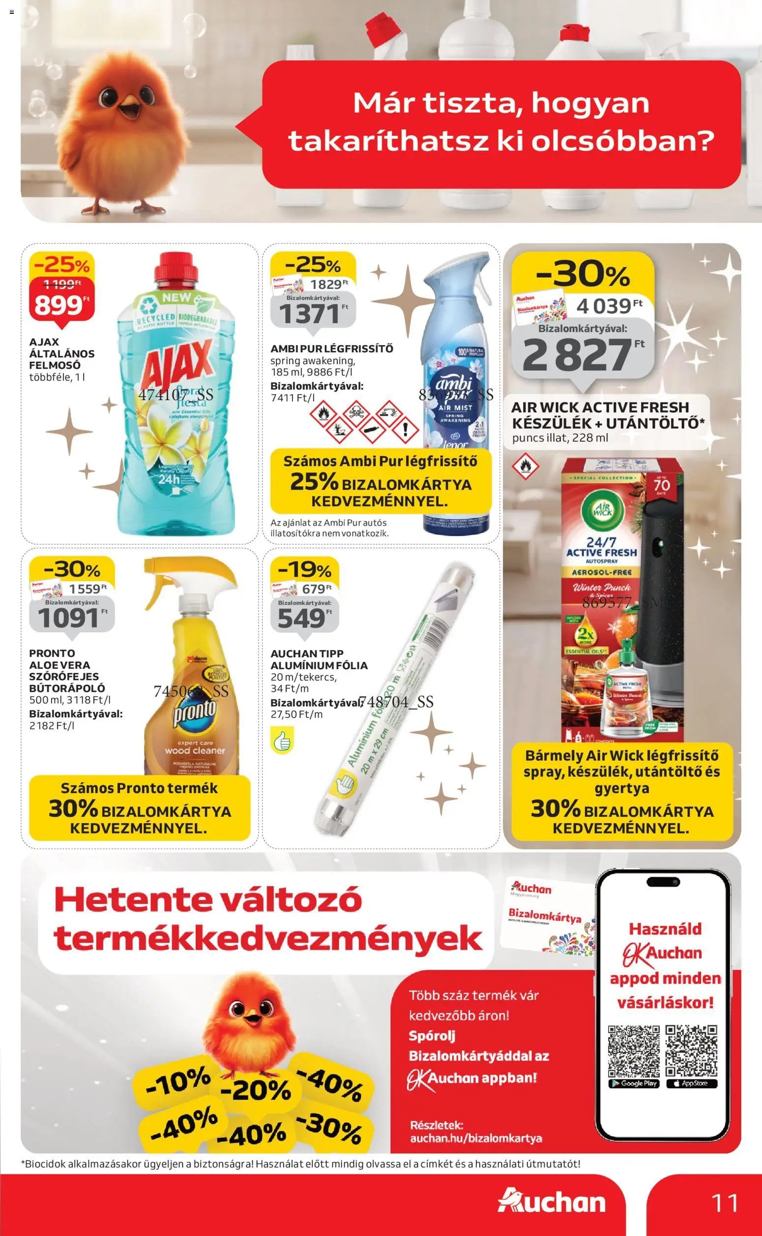 Auchan újság 2025.12.24. Fehér hetek hipermarket ajánlataink (2025-12-24 - 2026-01-21)