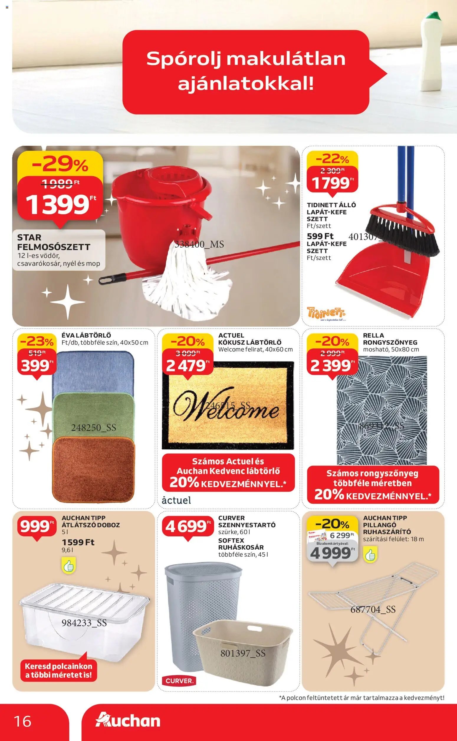 Auchan újság 2025.12.24. Fehér hetek hipermarket ajánlataink (2025-12-24 - 2026-01-21)