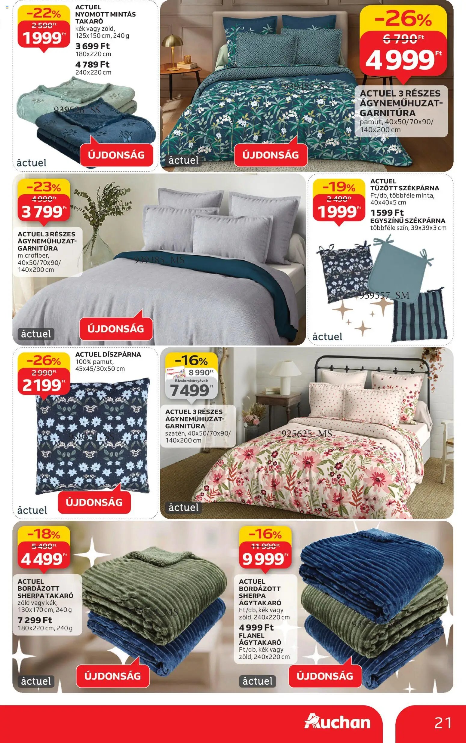 Auchan újság 2025.12.24. Fehér hetek hipermarket ajánlataink (2025-12-24 - 2026-01-21)