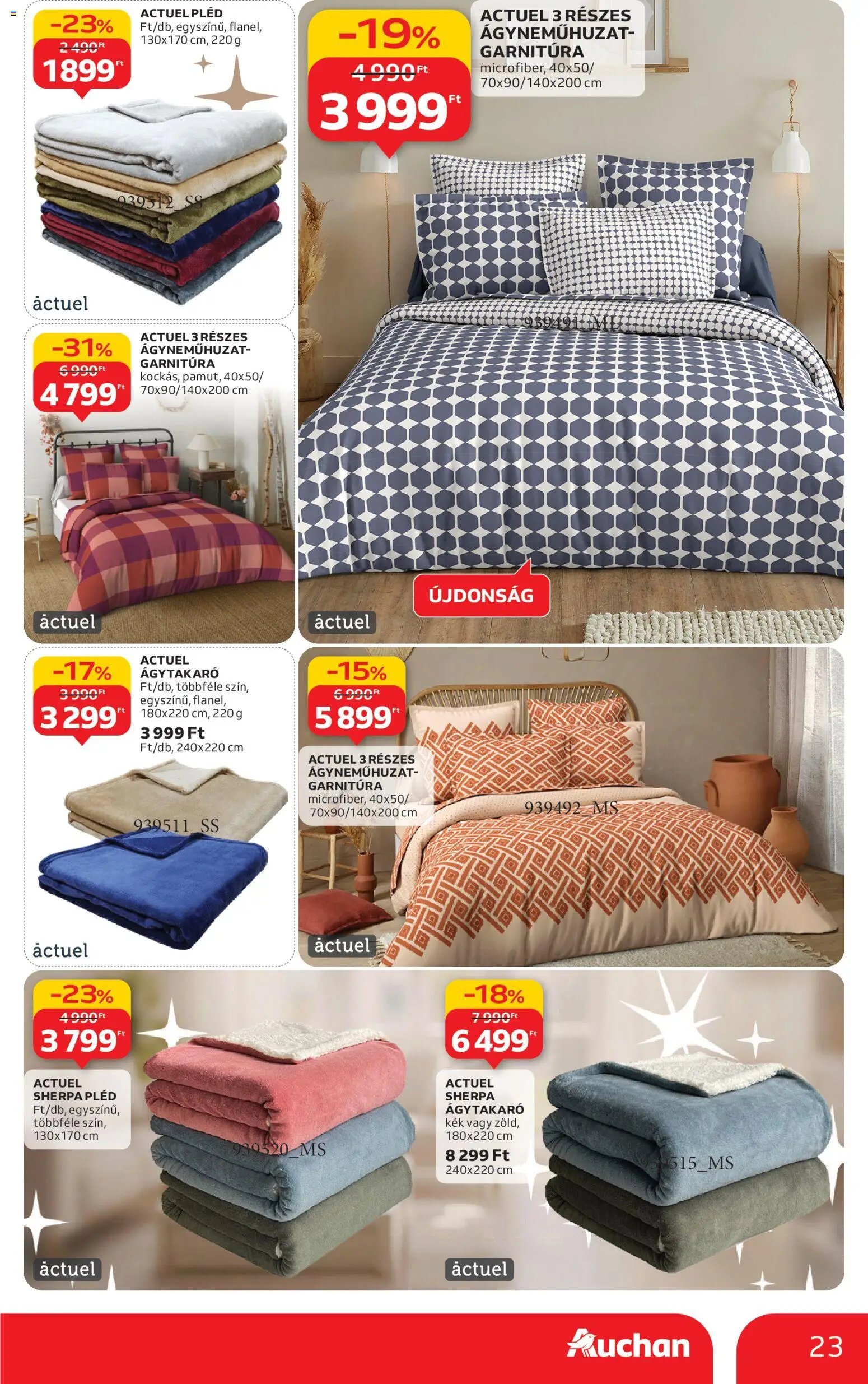 Auchan újság 2025.12.24. Fehér hetek hipermarket ajánlataink (2025-12-24 - 2026-01-21)