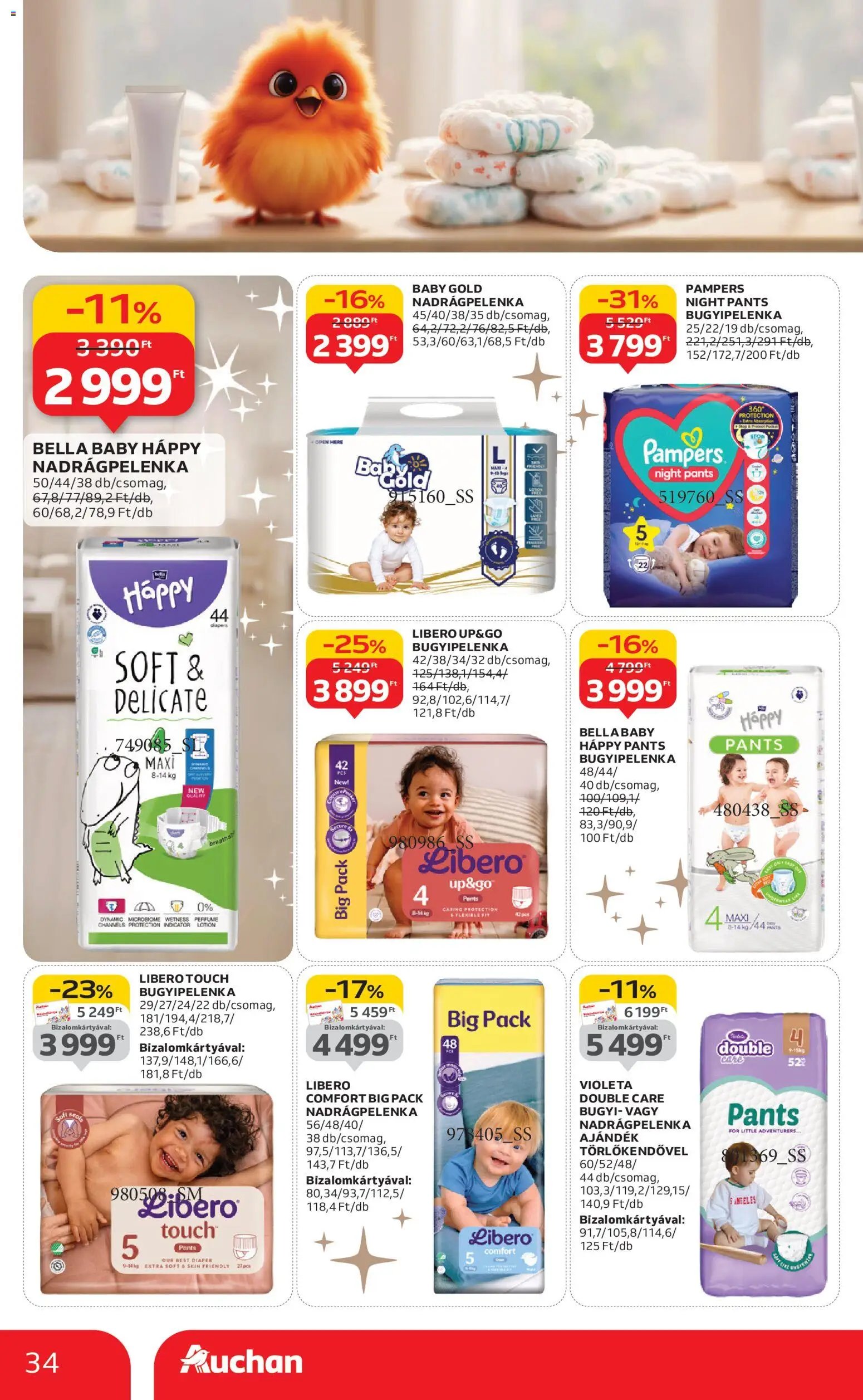 Auchan újság 2025.12.24. Fehér hetek hipermarket ajánlataink (2025-12-24 - 2026-01-21)