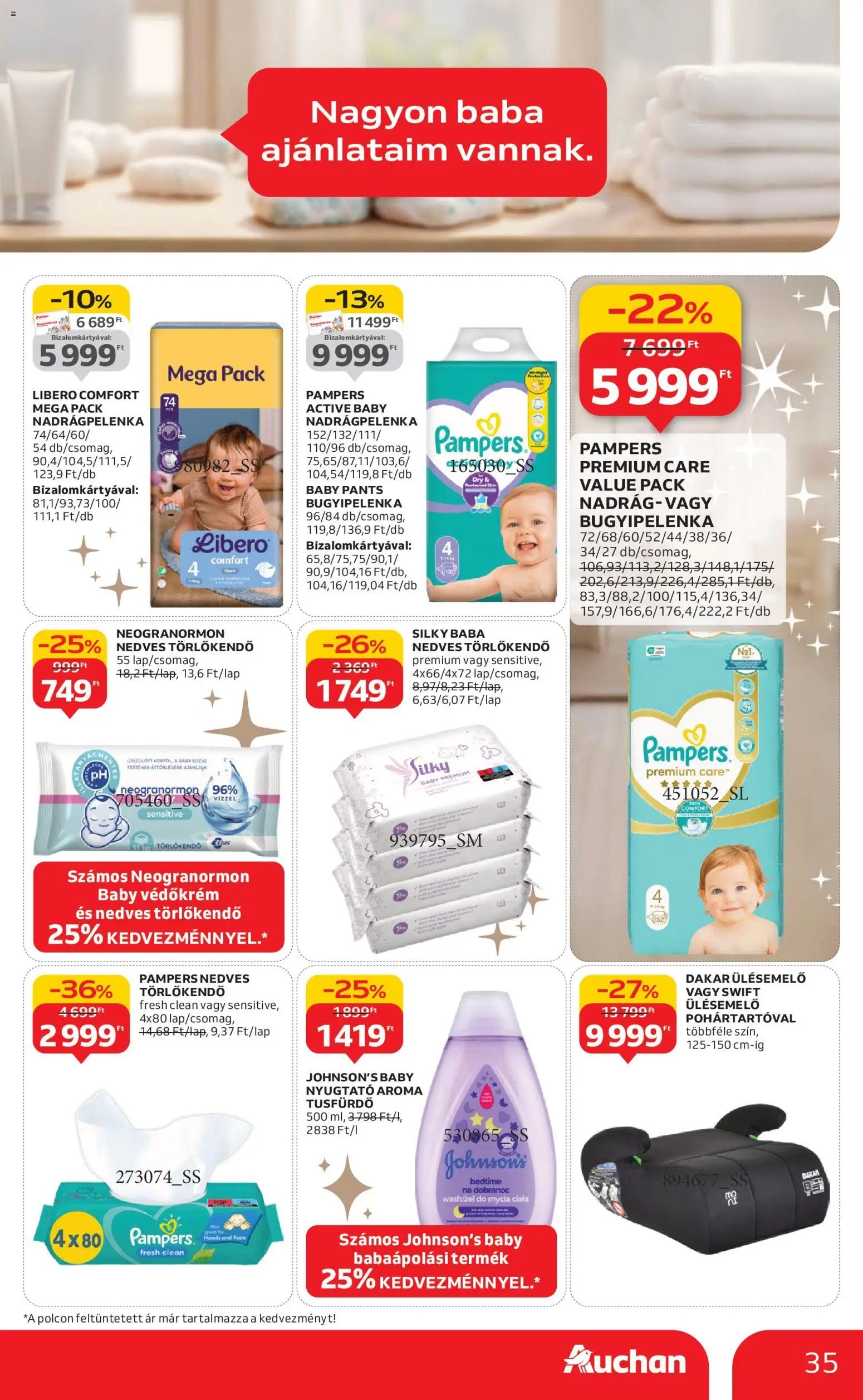 Auchan újság 2025.12.24. Fehér hetek hipermarket ajánlataink (2025-12-24 - 2026-01-21)