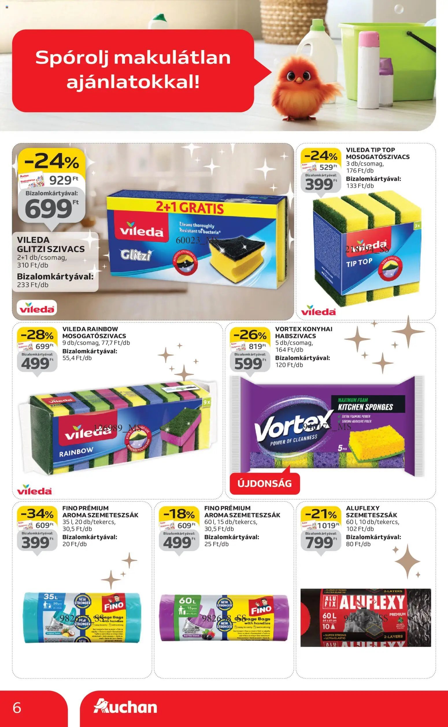 Auchan újság 2025.12.24. Fehér hetek hipermarket ajánlataink (2025-12-24 - 2026-01-21)