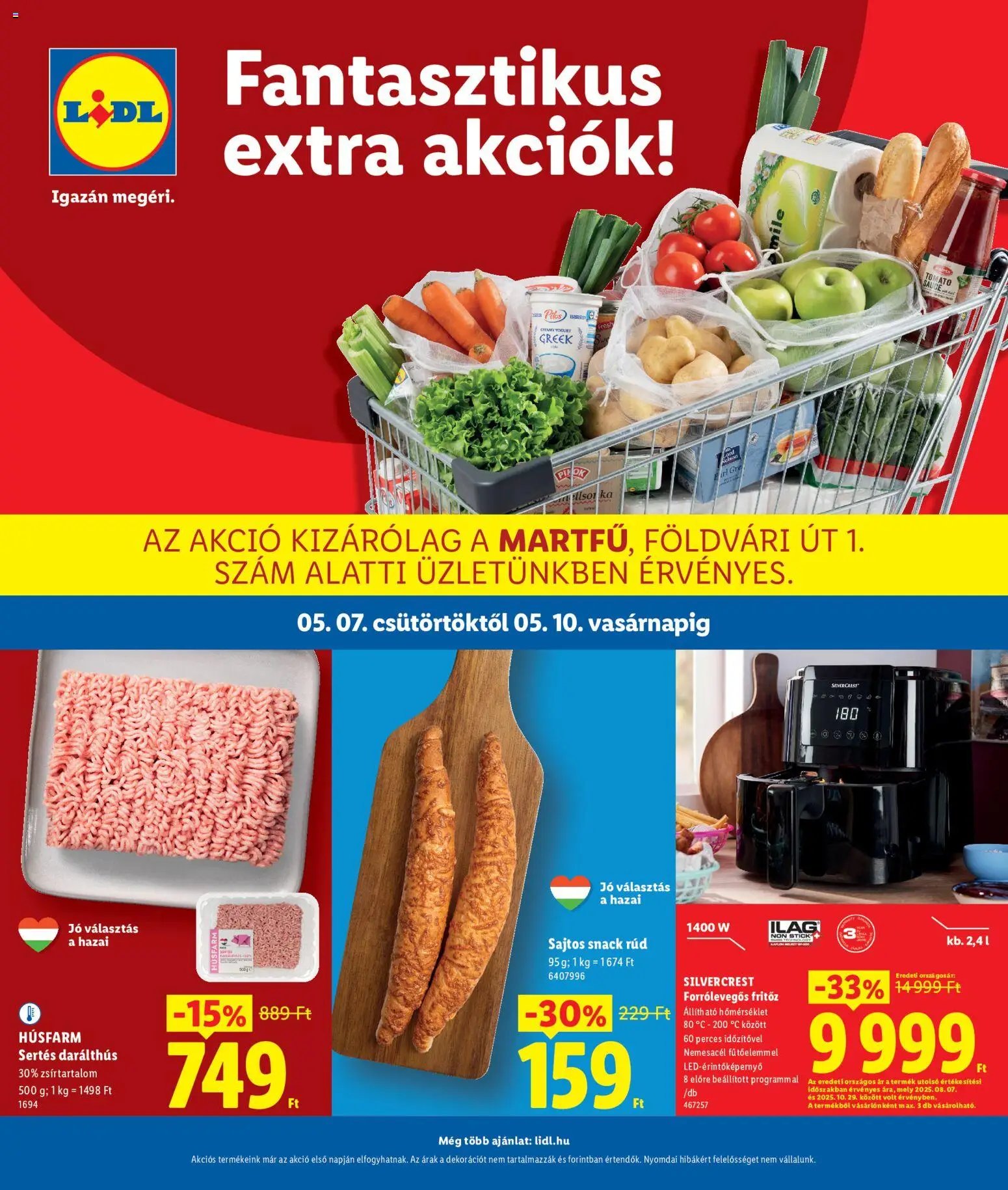 Lidl újság 2026.05.07. Lidl Martfű (2026-05-07 - 2026-05-10)
