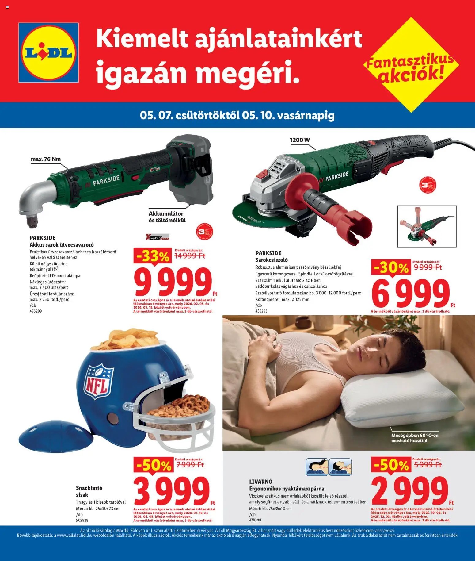 Lidl újság 2026.05.07. Lidl Martfű (2026-05-07 - 2026-05-10)