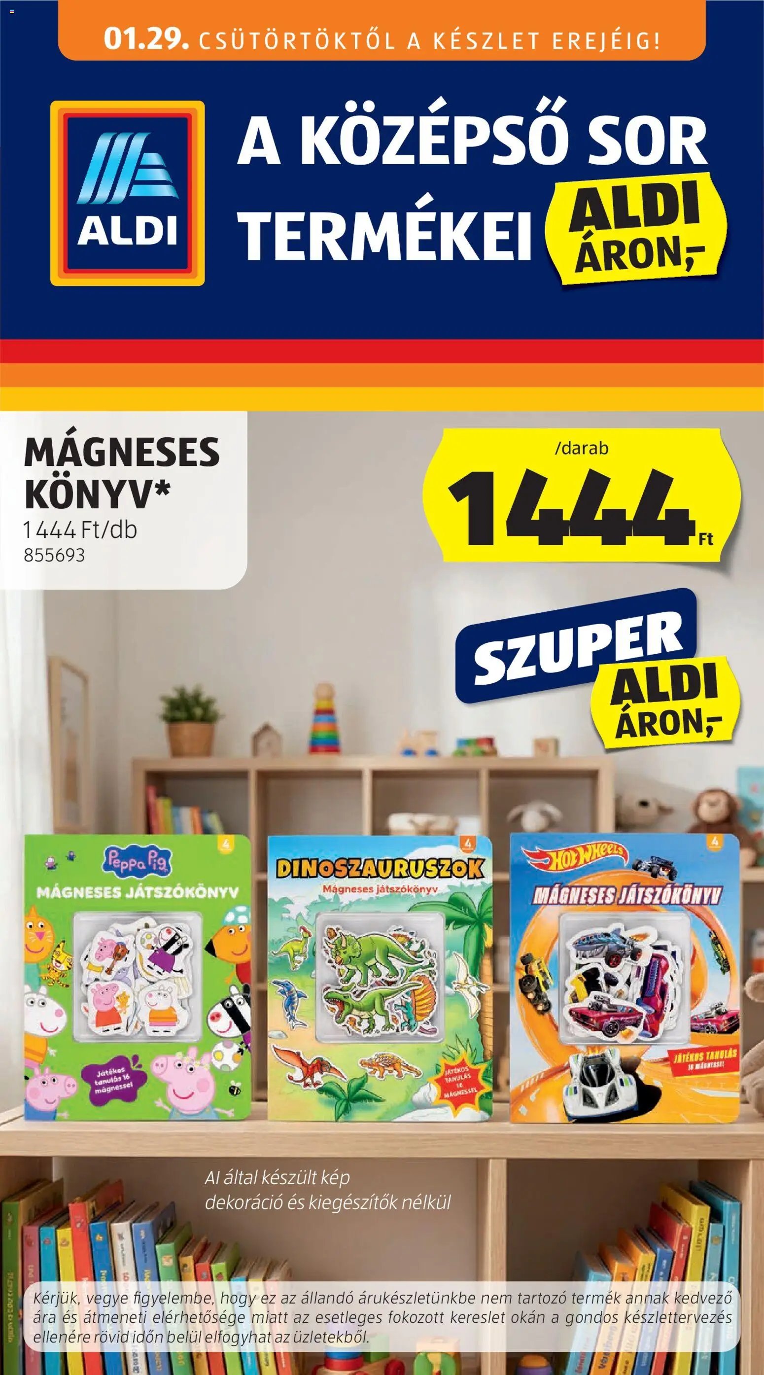 Aldi újság 2026.01.29. Középső sor termékei (2026-01-29 - 2026-02-04)